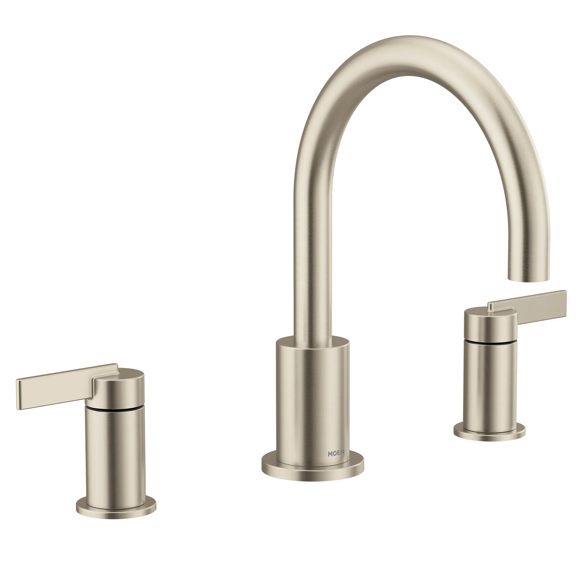 Cia Chrome two-handle non diverter roman tub faucet - Image 6