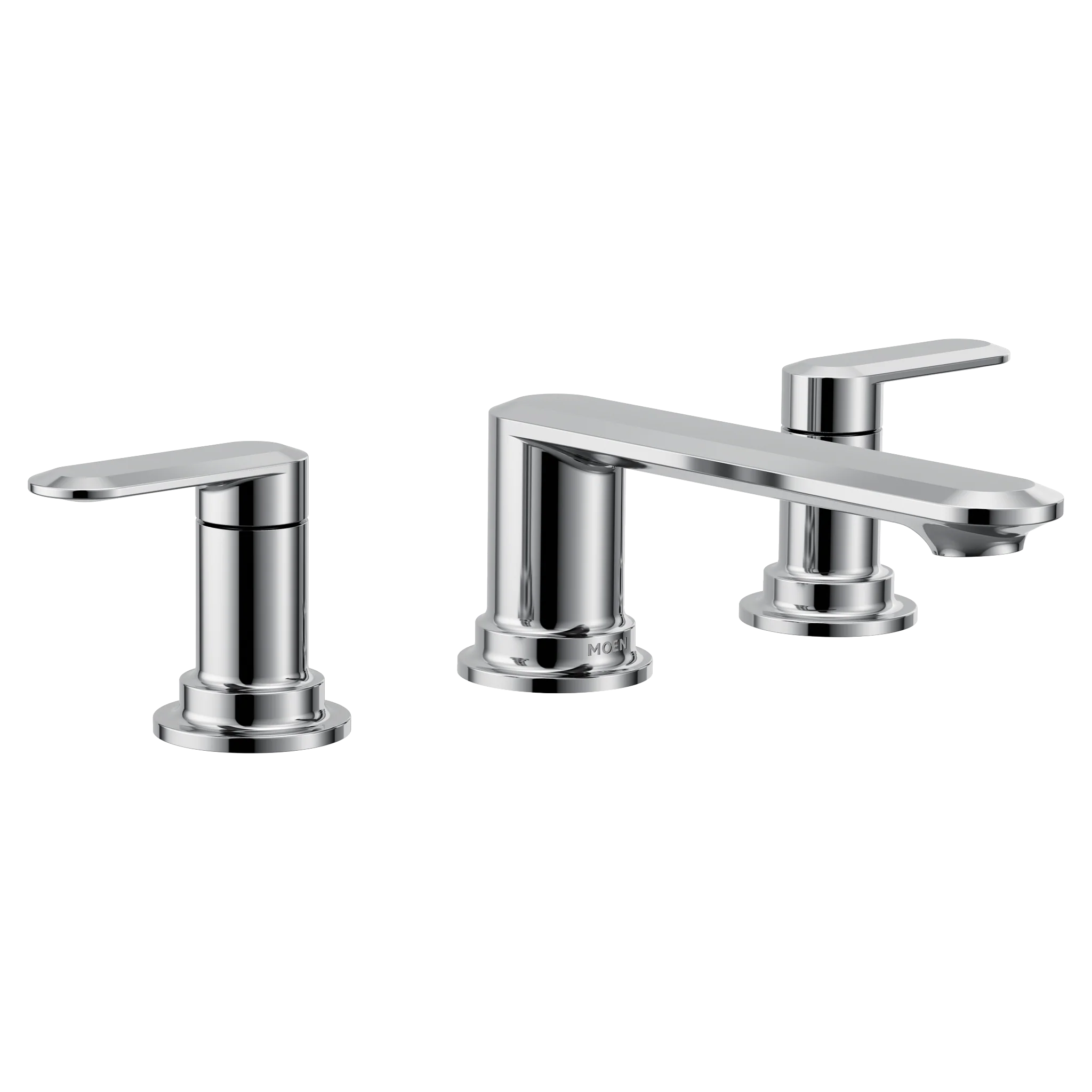 Greenfield Chrome two-handle high arc roman tub faucet