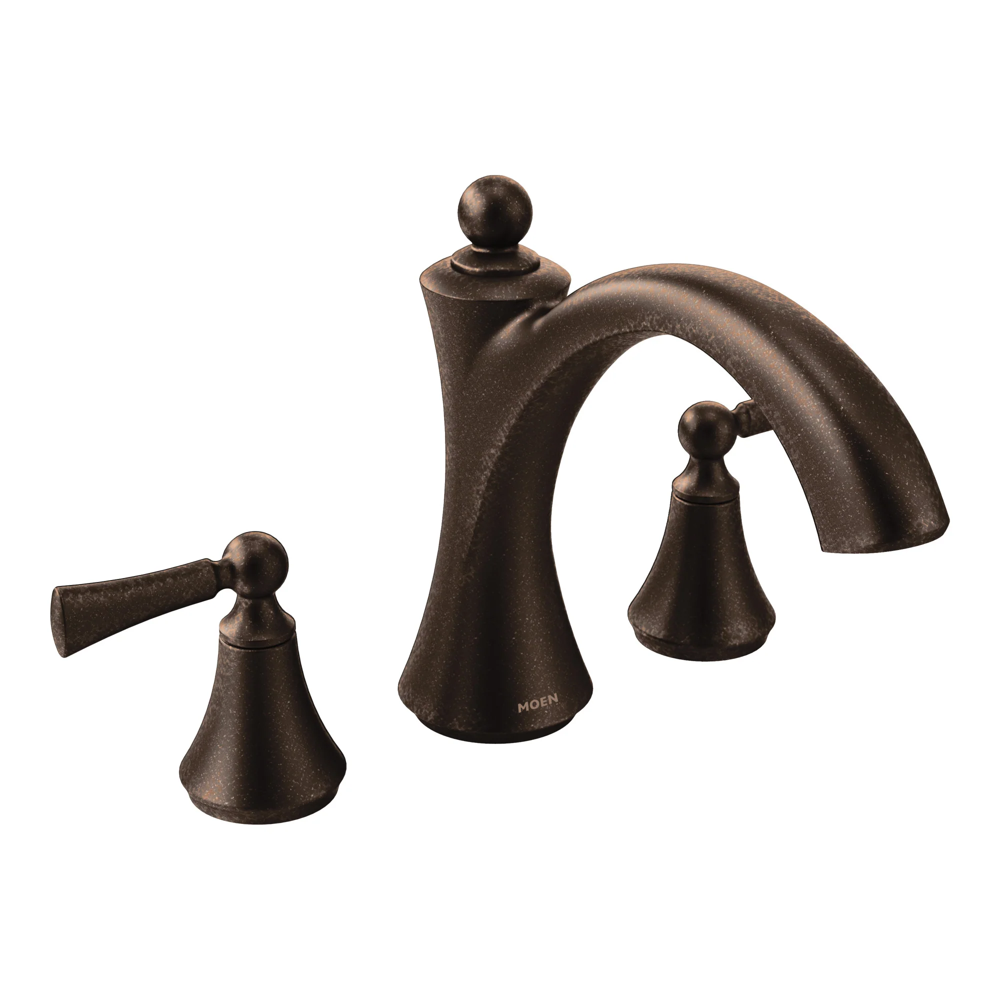 Wynford Chrome Two-Handle Non-Diverter Roman Tub Faucet - Image 7