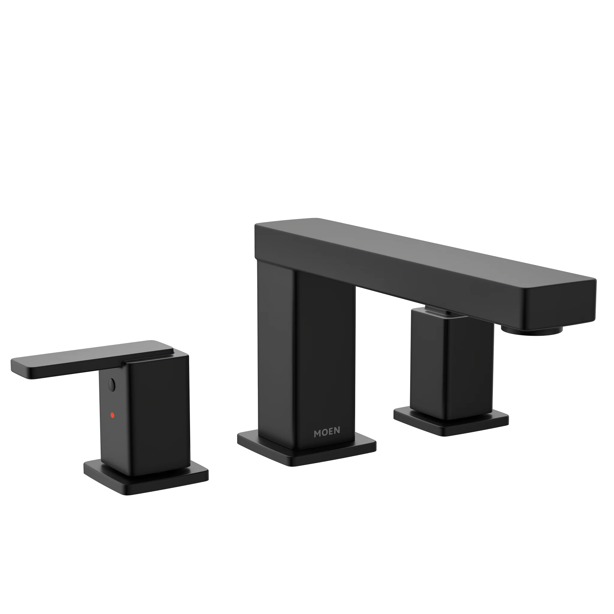 Chrome two-handle non diverter roman tub faucet - Image 3