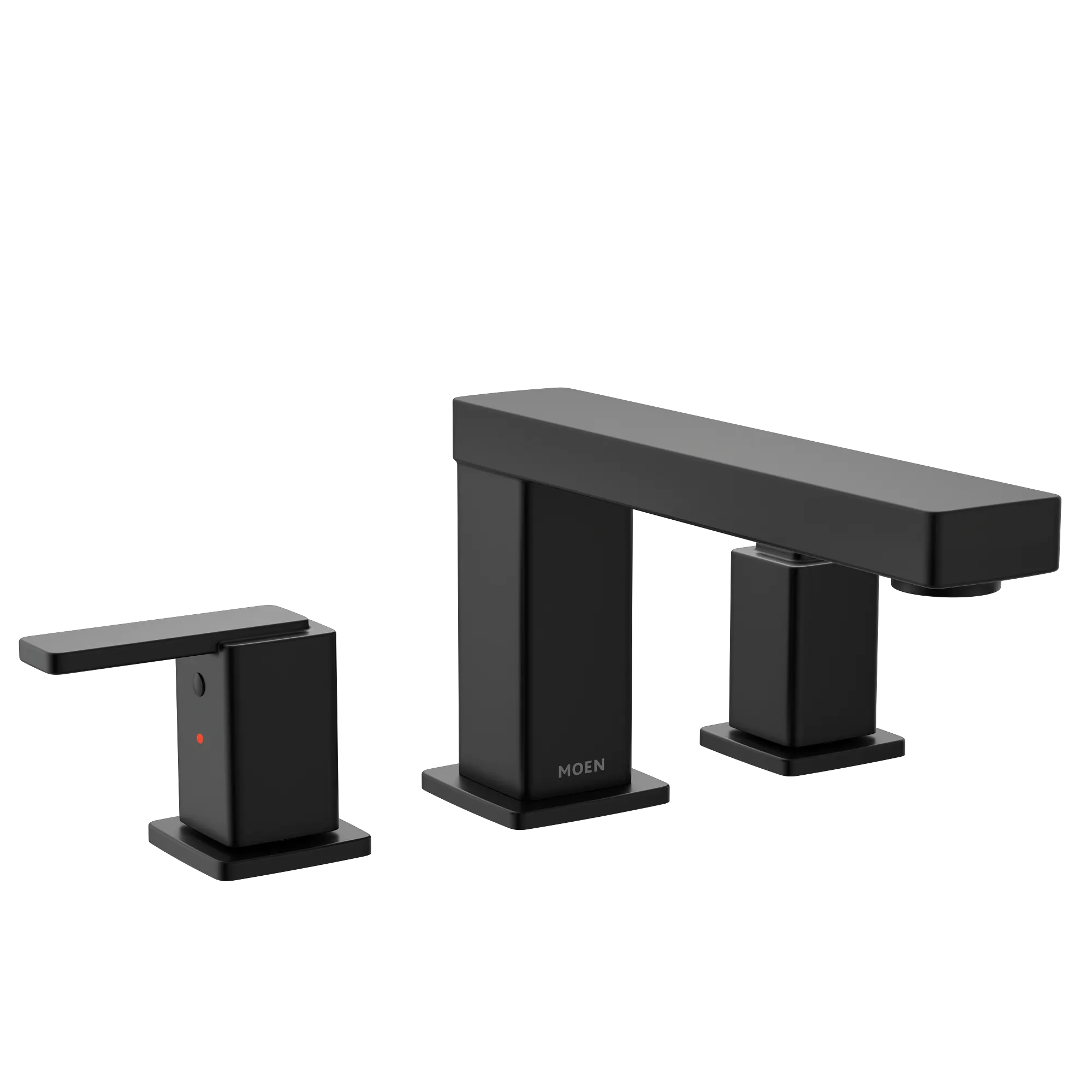 Chrome two-handle non diverter roman tub faucet - Image 4