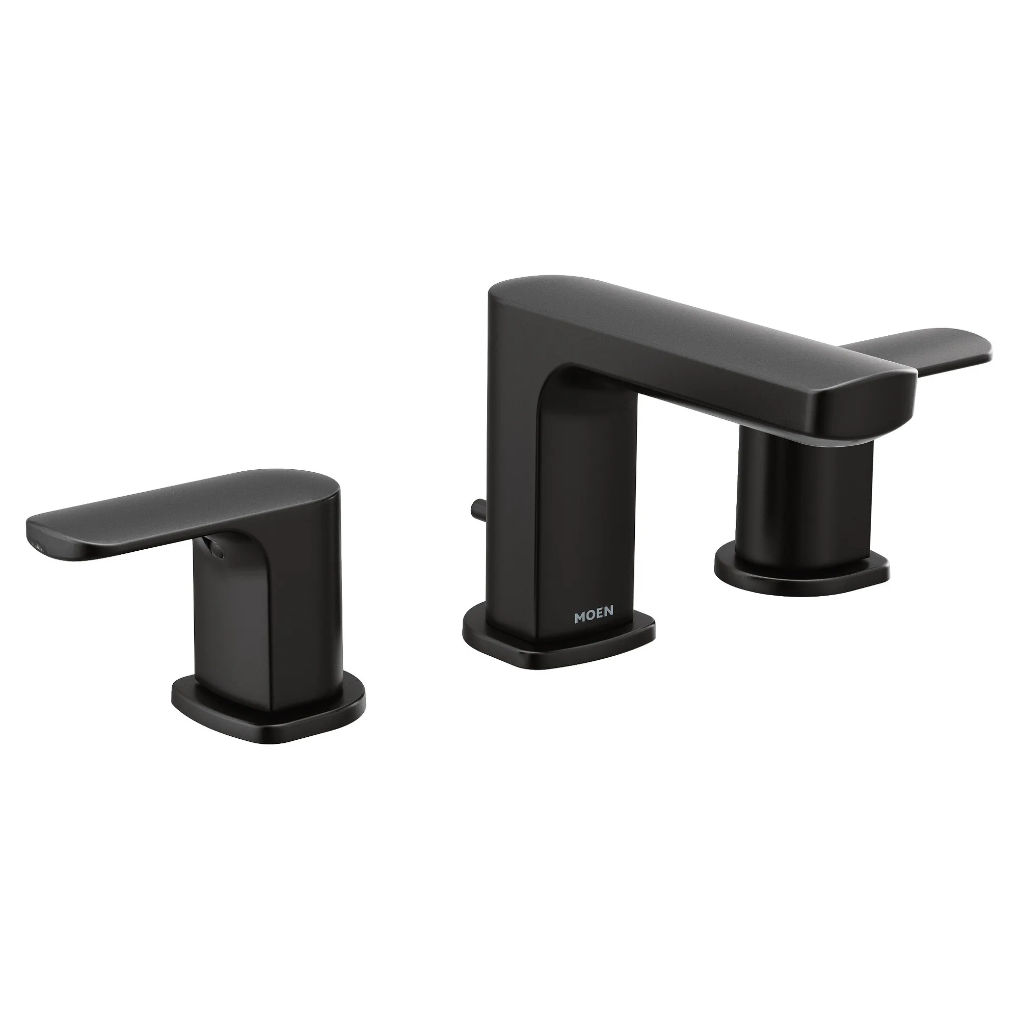 Rizon Chrome Two-Handle Low Arc Bathroom Faucet - Image 7
