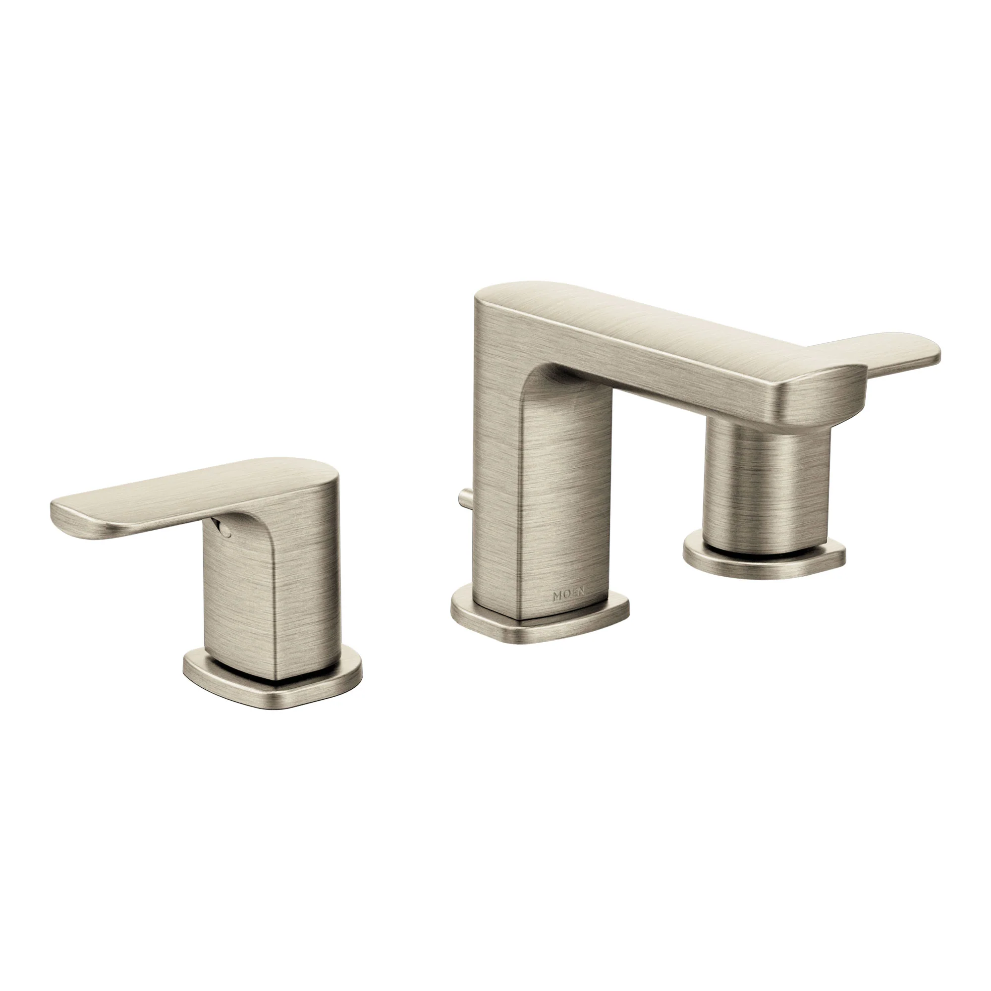 Rizon Chrome Two-Handle Low Arc Bathroom Faucet - Image 9