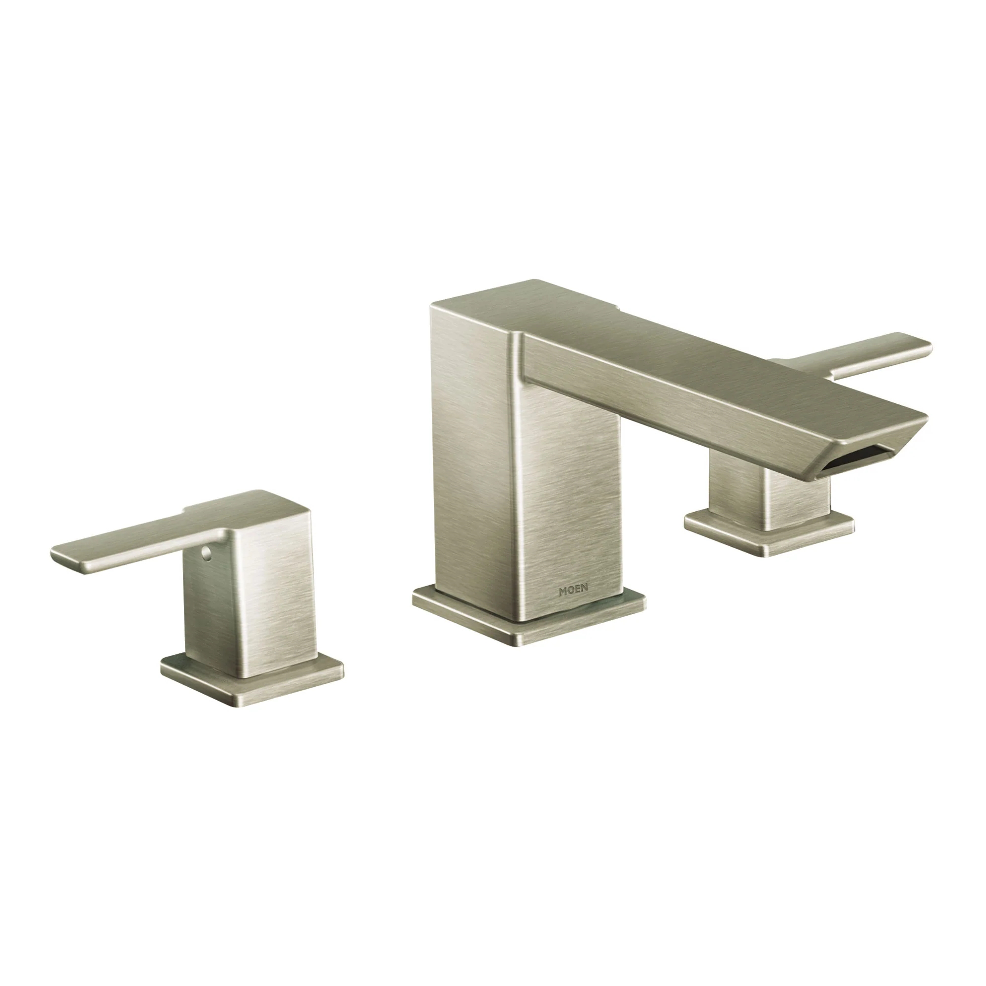 90 Degree Chrome two-handle high arc roman tub faucet - Image 3
