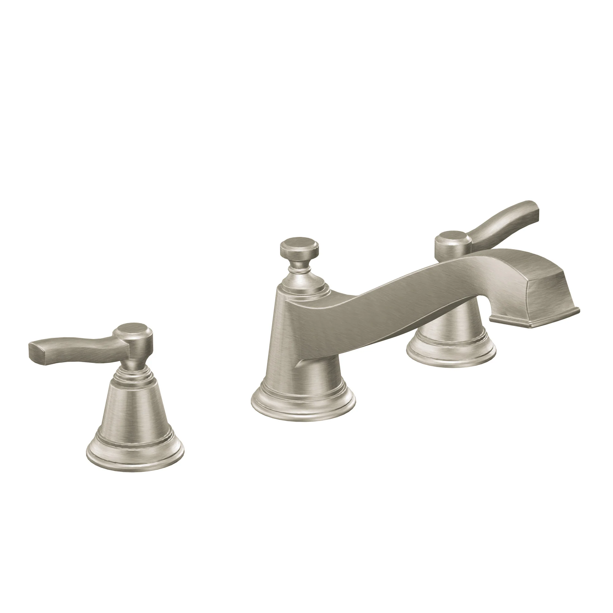 Rothbury Chrome two-handle low arc roman tub faucet - Image 5