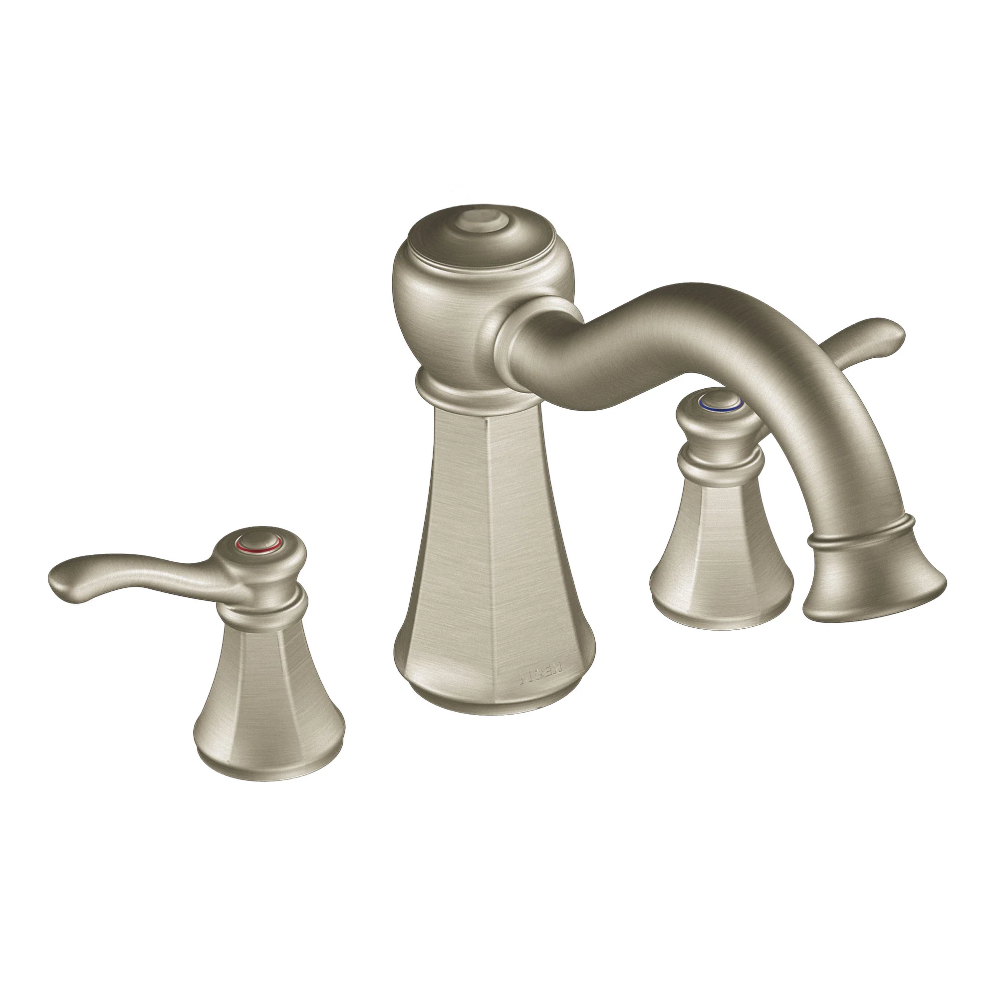 Vestige Chrome two-handle high arc roman tub faucet - Image 5