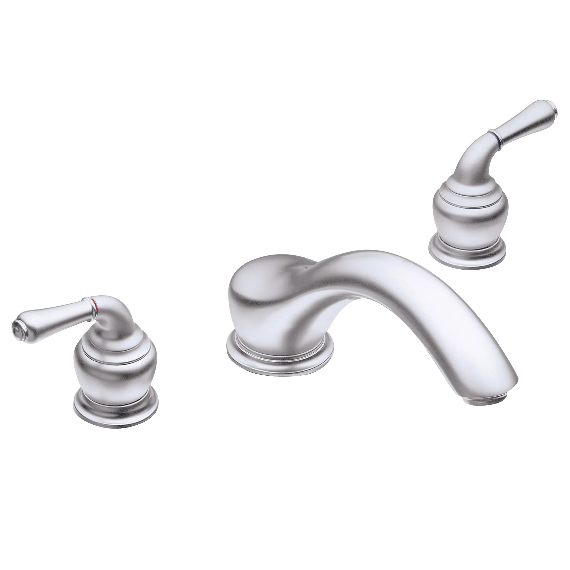 Monticello Chrome two-handle low arc roman tub faucet - Image 6