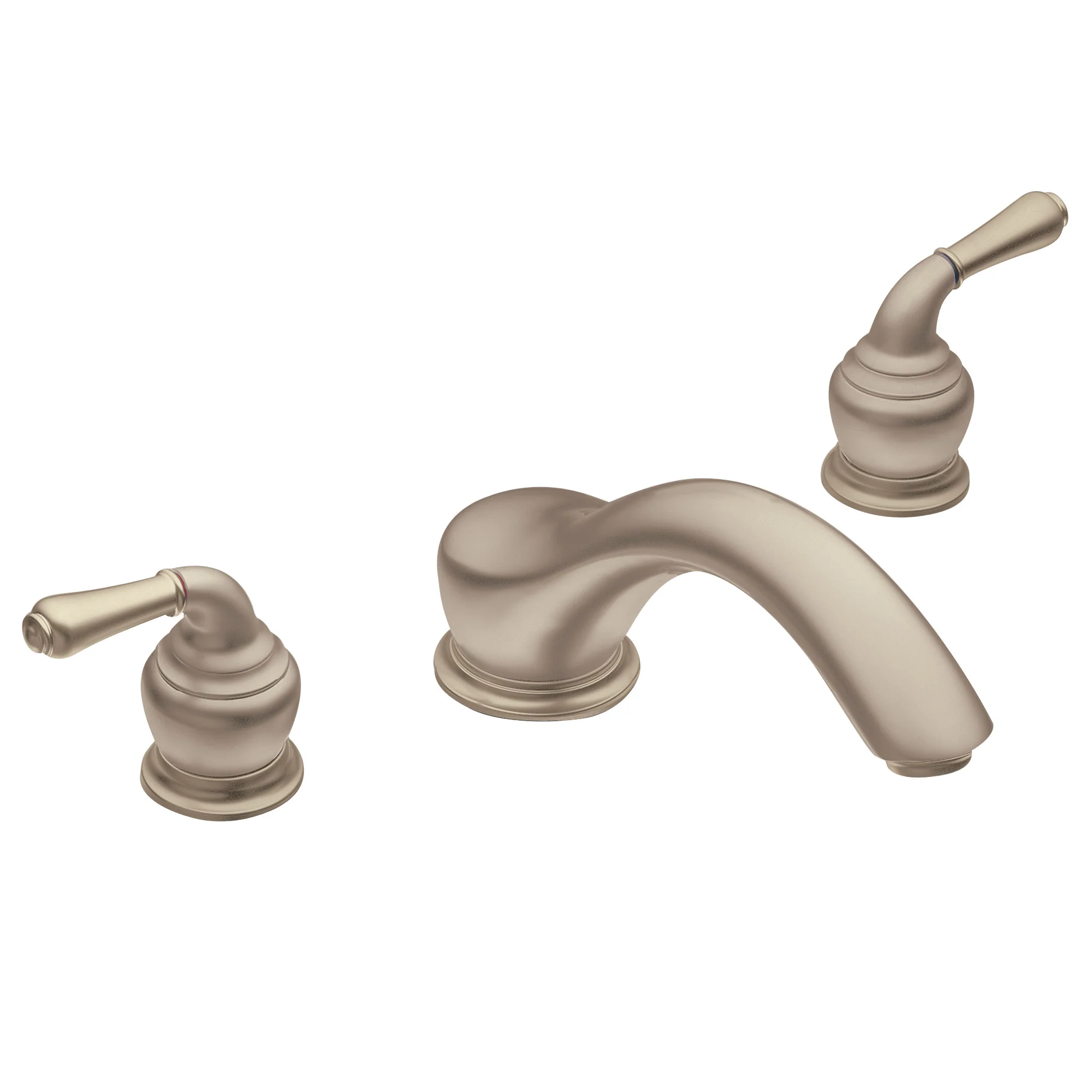 Monticello Chrome two-handle low arc roman tub faucet - Image 7