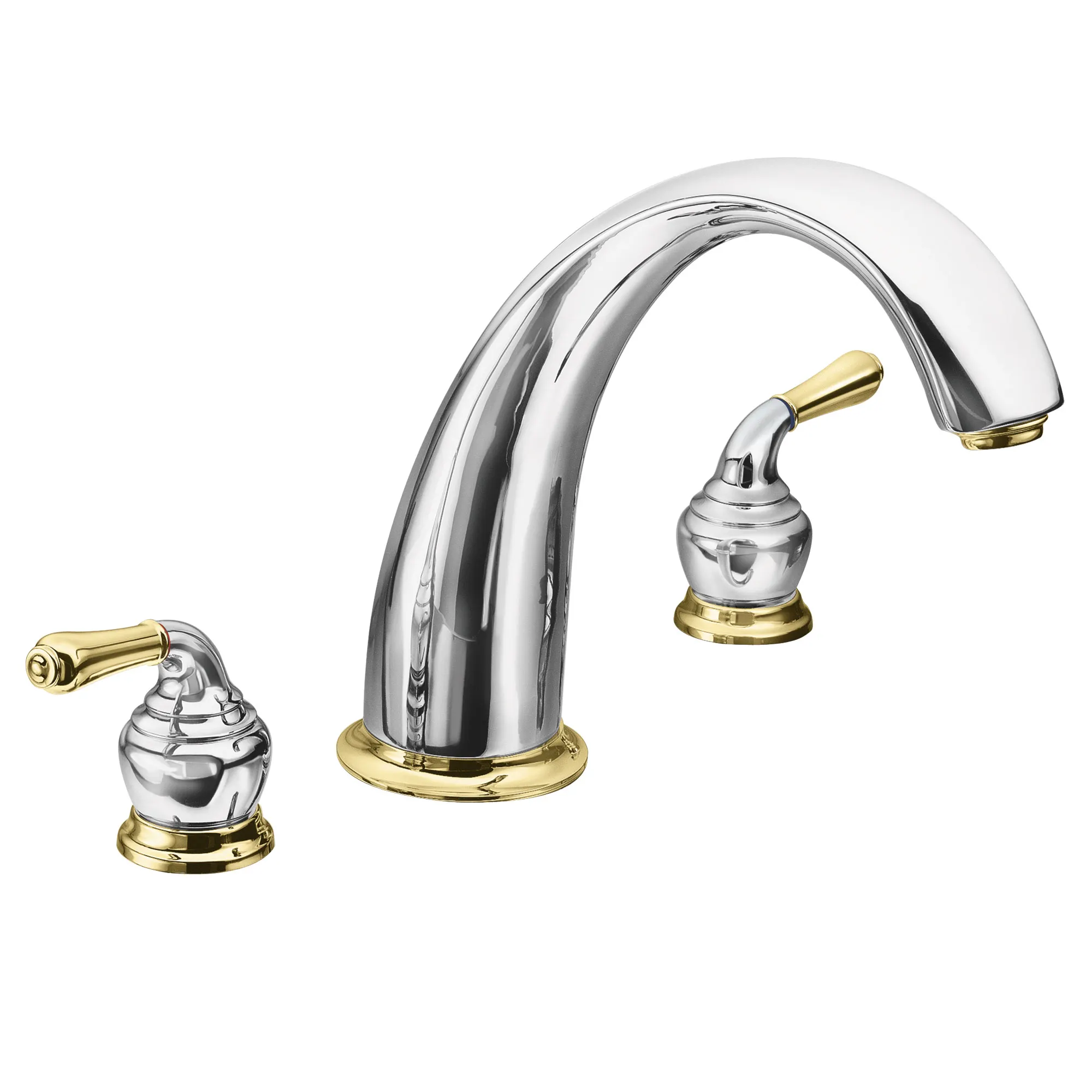 Monticello Chrome two-handle high arc roman tub faucet - Image 10