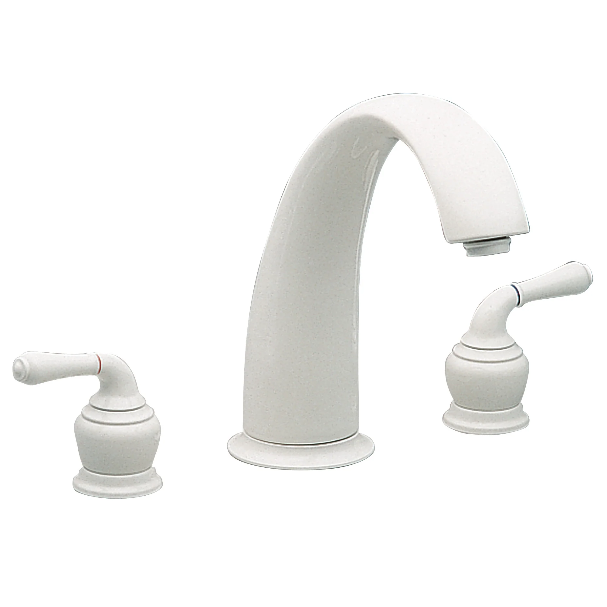Monticello Chrome two-handle high arc roman tub faucet - Image 5