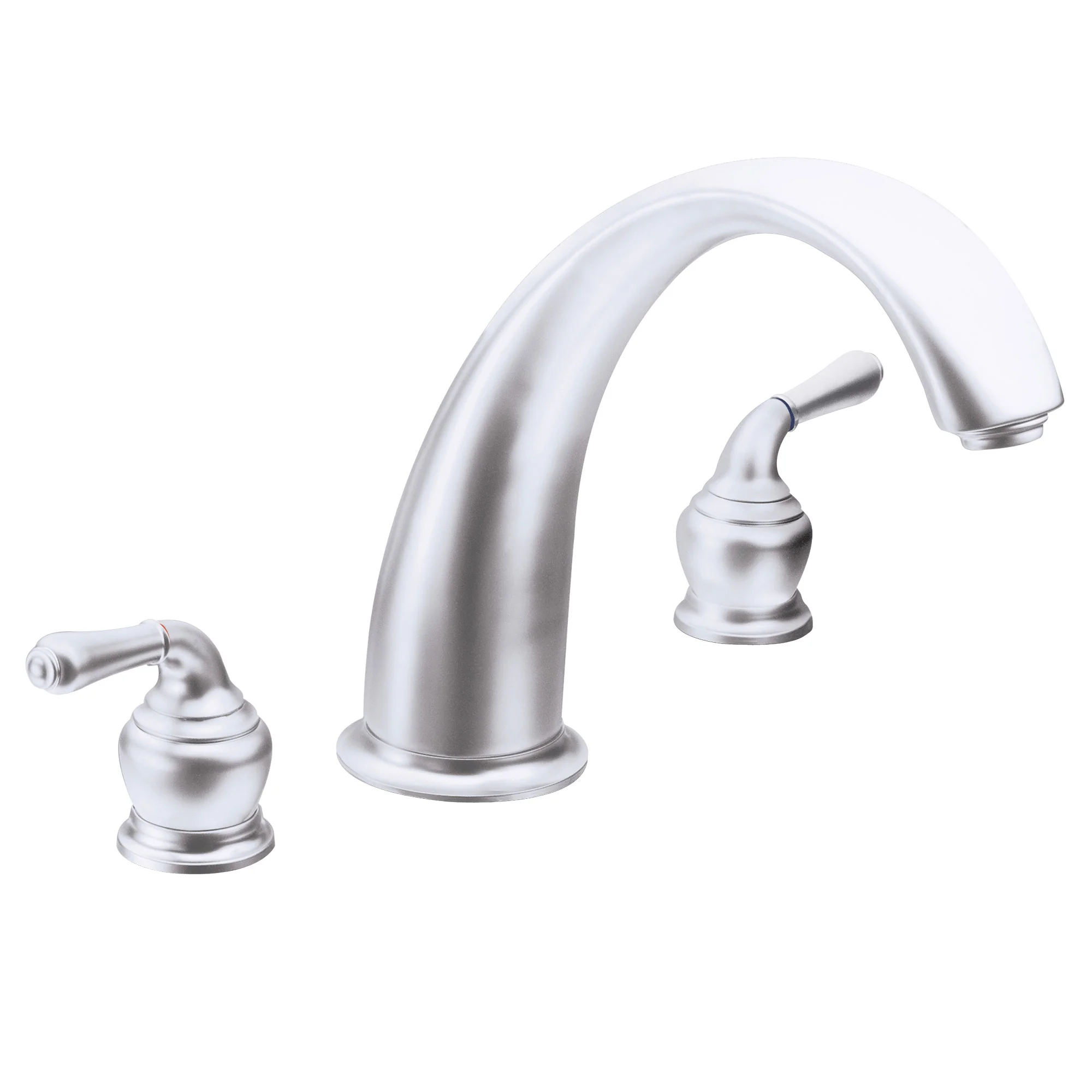 Monticello Chrome two-handle high arc roman tub faucet - Image 7