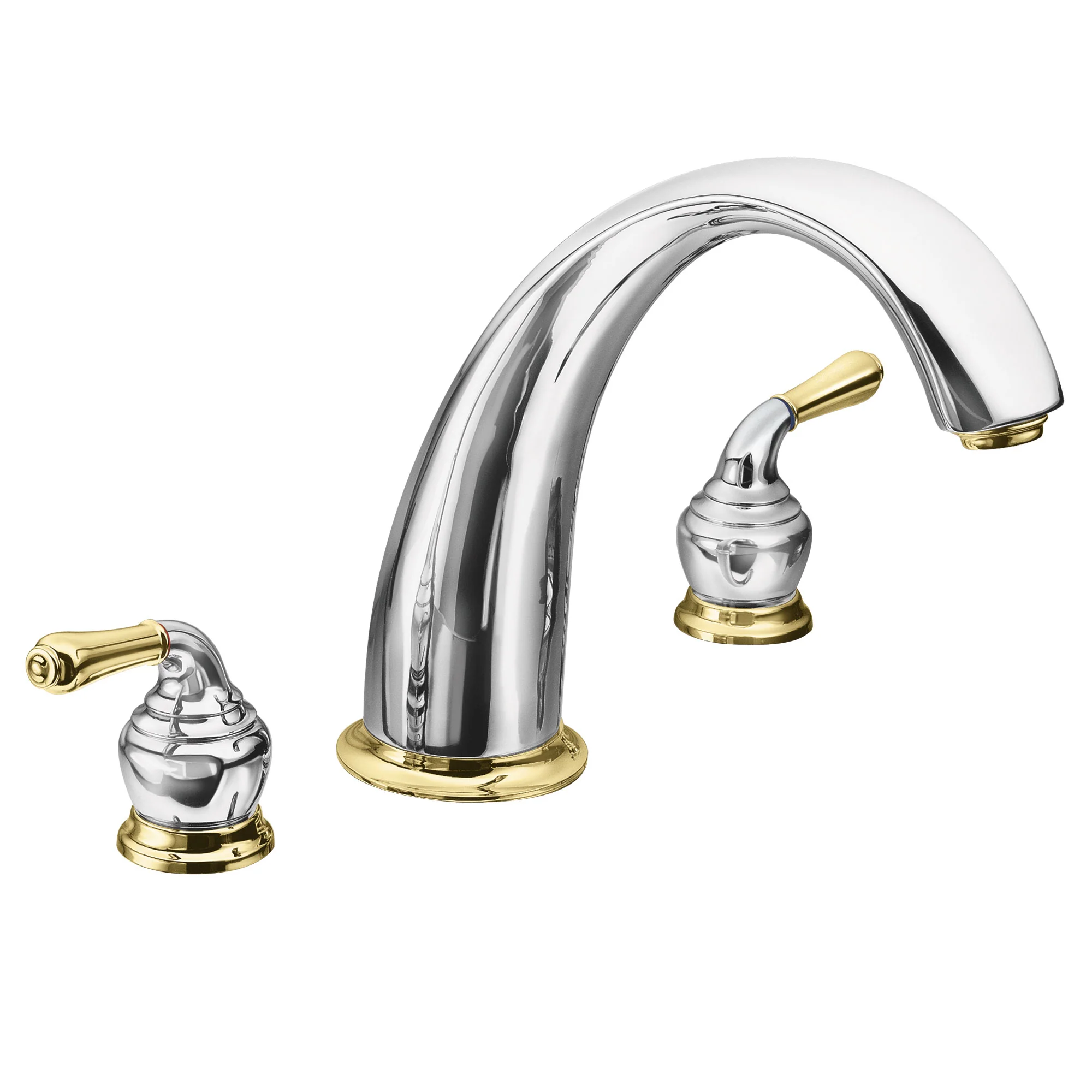 Monticello Chrome two-handle high arc roman tub faucet - Image 9