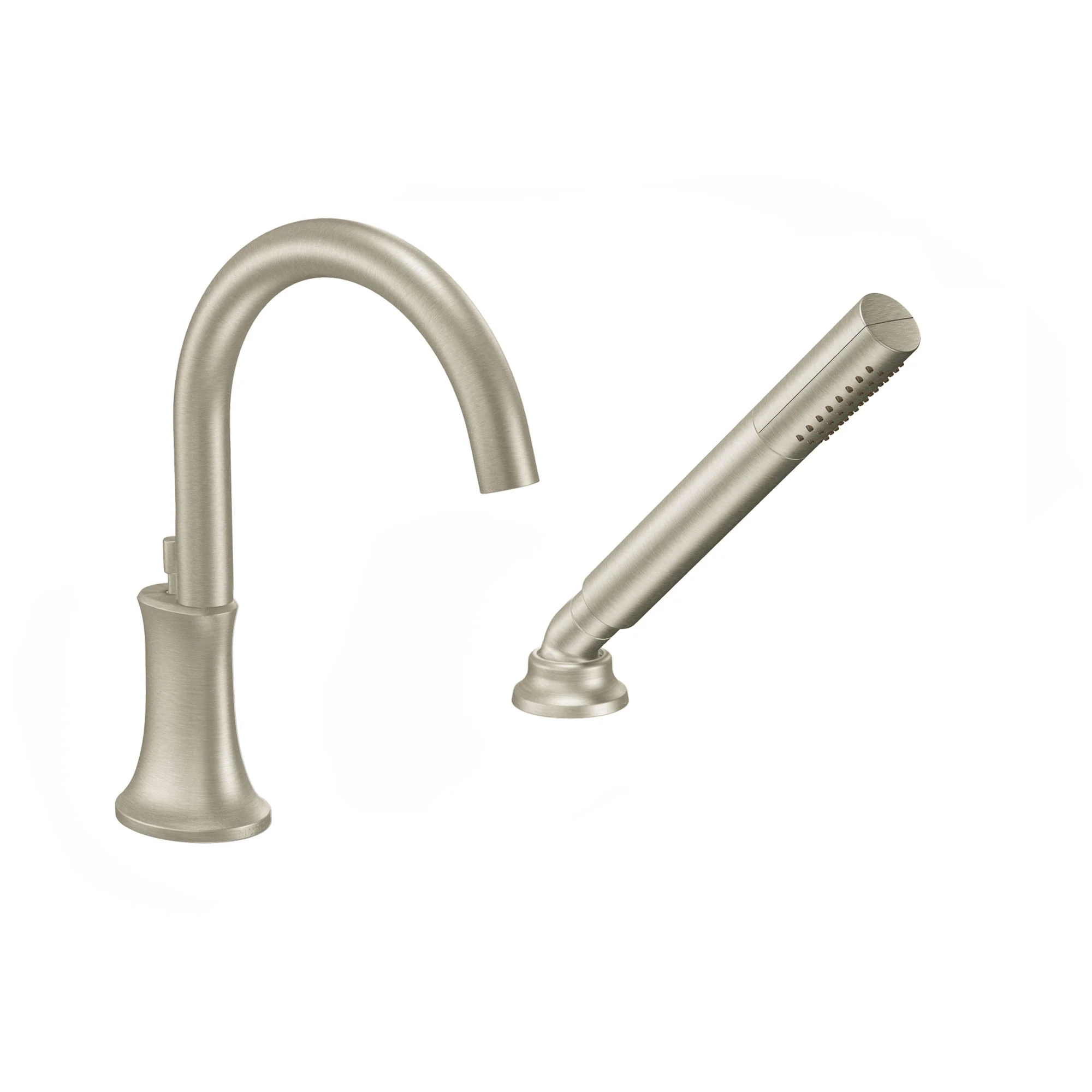 Icon Chrome high arc roman tub faucet includes hand shower IoDIGITAL(R) technology - Image 3