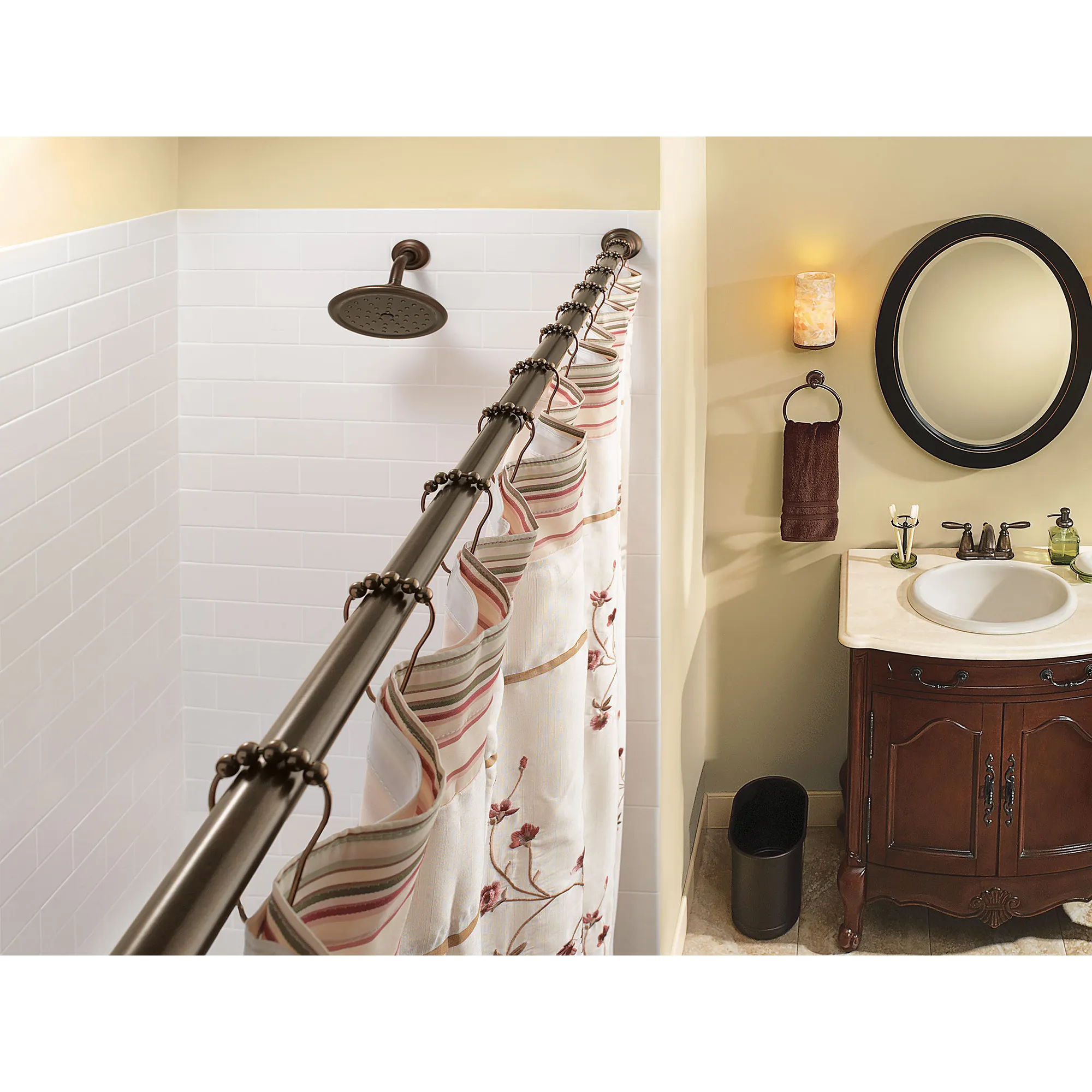 Tension Rod Shower Rod - Image 6