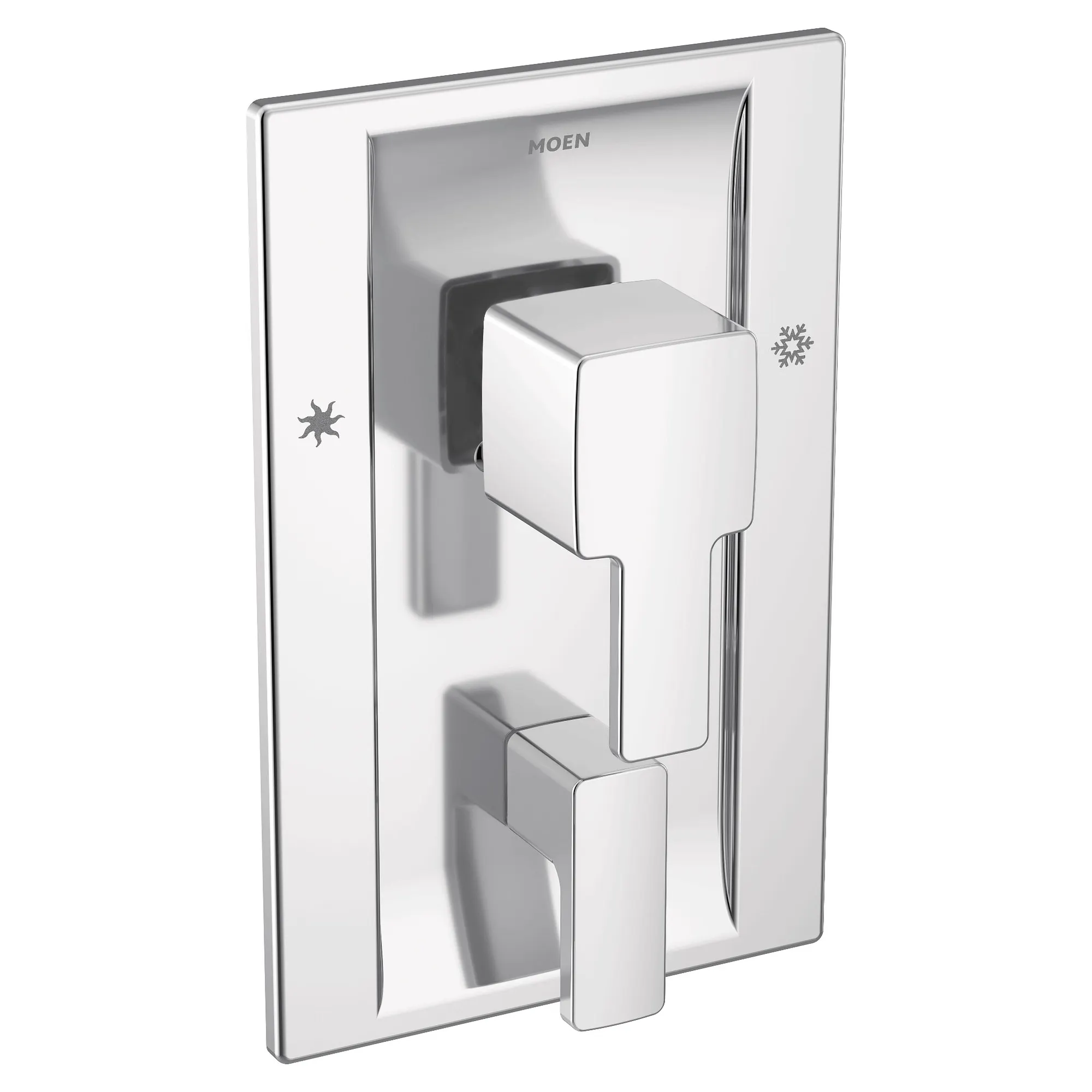 90 Degree Chrome Posi-Temp(R) with diverter valve trim - Image 2