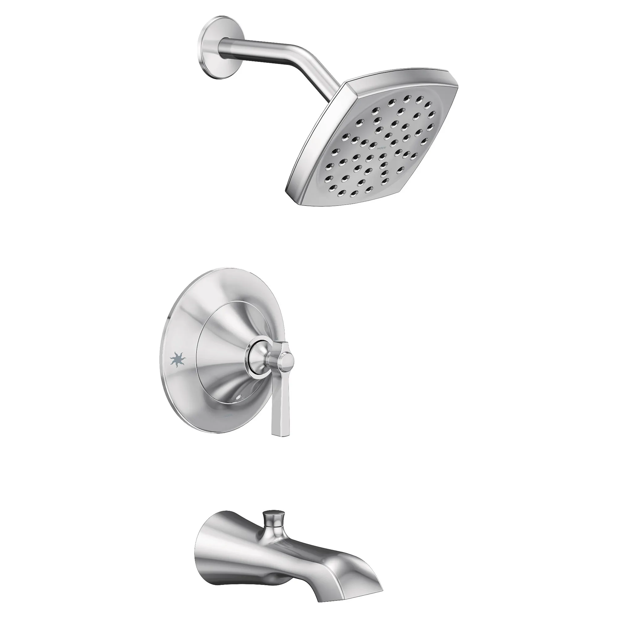Flara Chrome Posi-Temp(R) tub/shower - Image 2