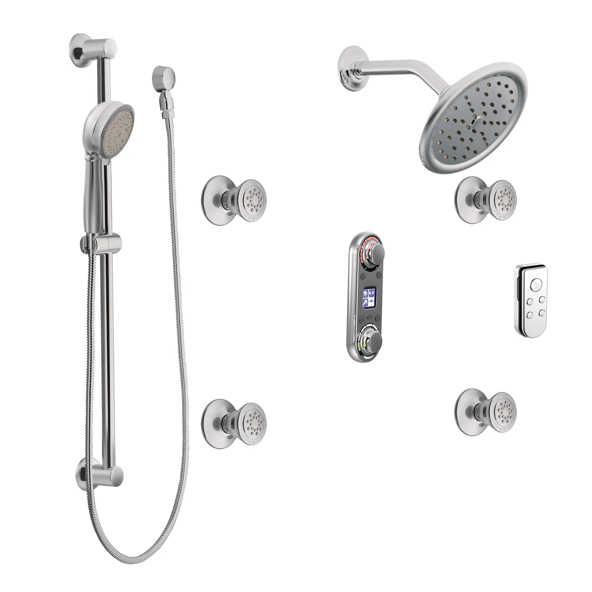 Moen Chrome IoDIGITAL(R) vertical spa - Image 2