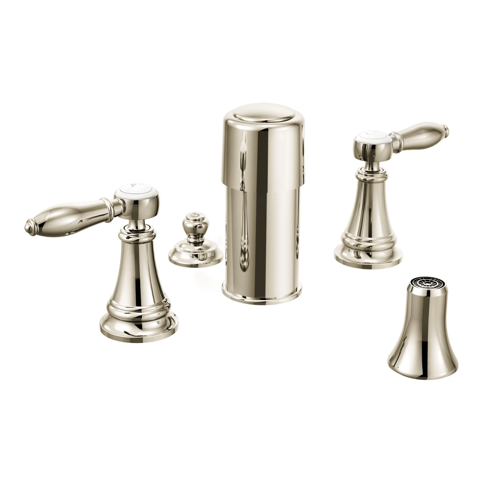Weymouth Chrome two-handle bidet faucet - Image 4