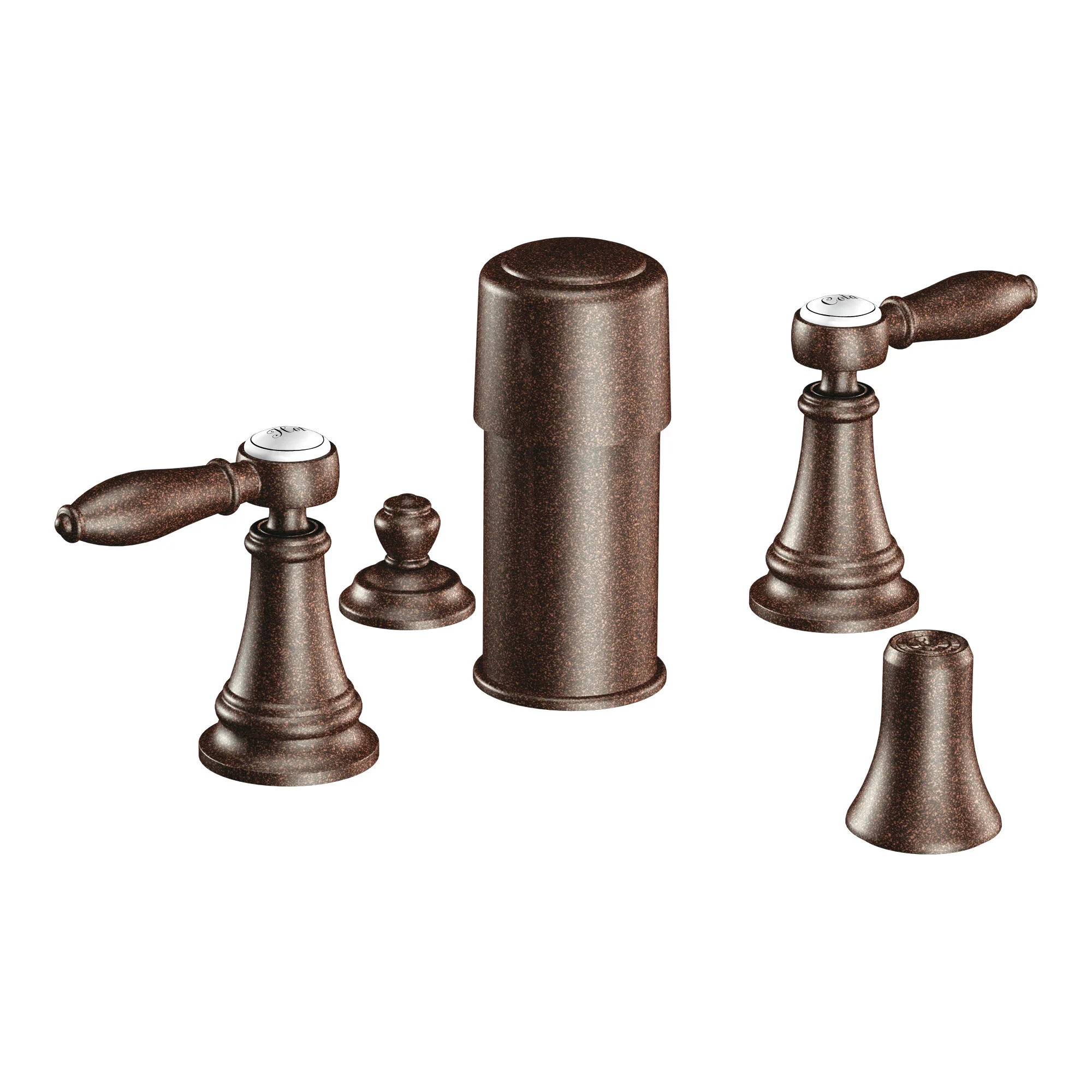 Weymouth Chrome two-handle bidet faucet - Image 5