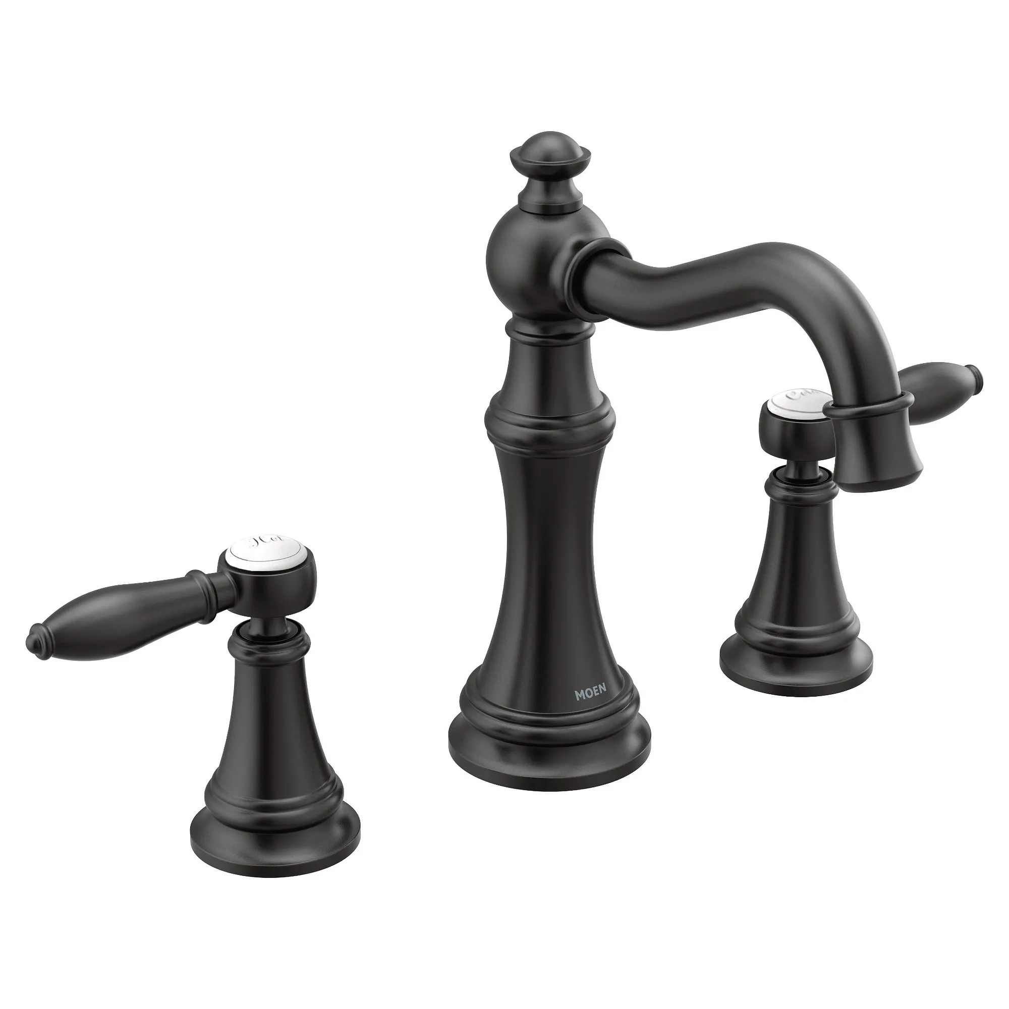 Weymouth Chrome Two-Handle High Arc Bathroom Faucet - Image 8