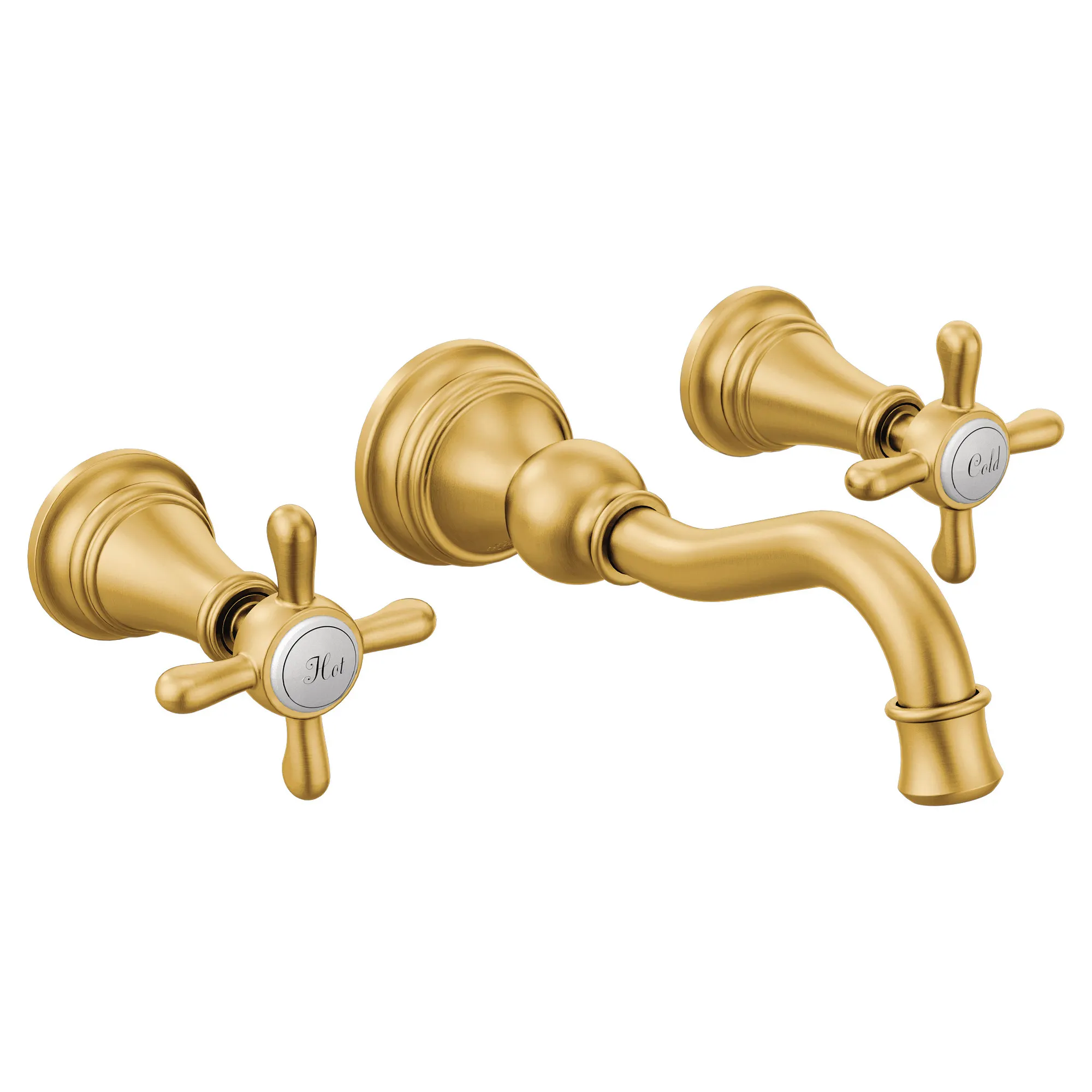 Weymouth Chrome Two-Handle High Arc Wall Mount Bathroom Faucet - Image 19