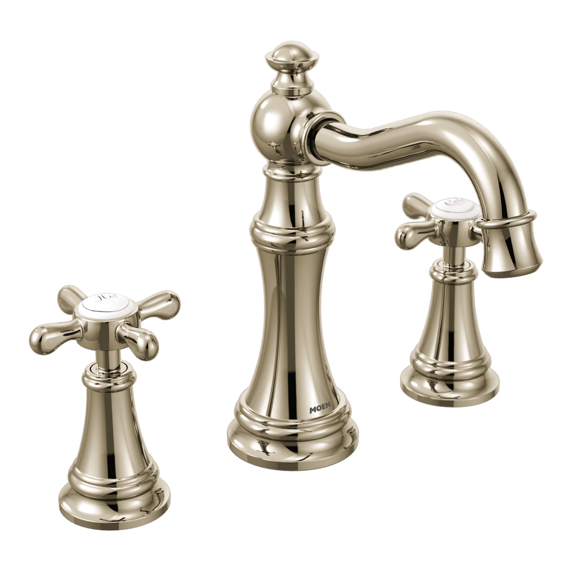 Weymouth Chrome Two-Handle High Arc Bathroom Faucet - Image 14