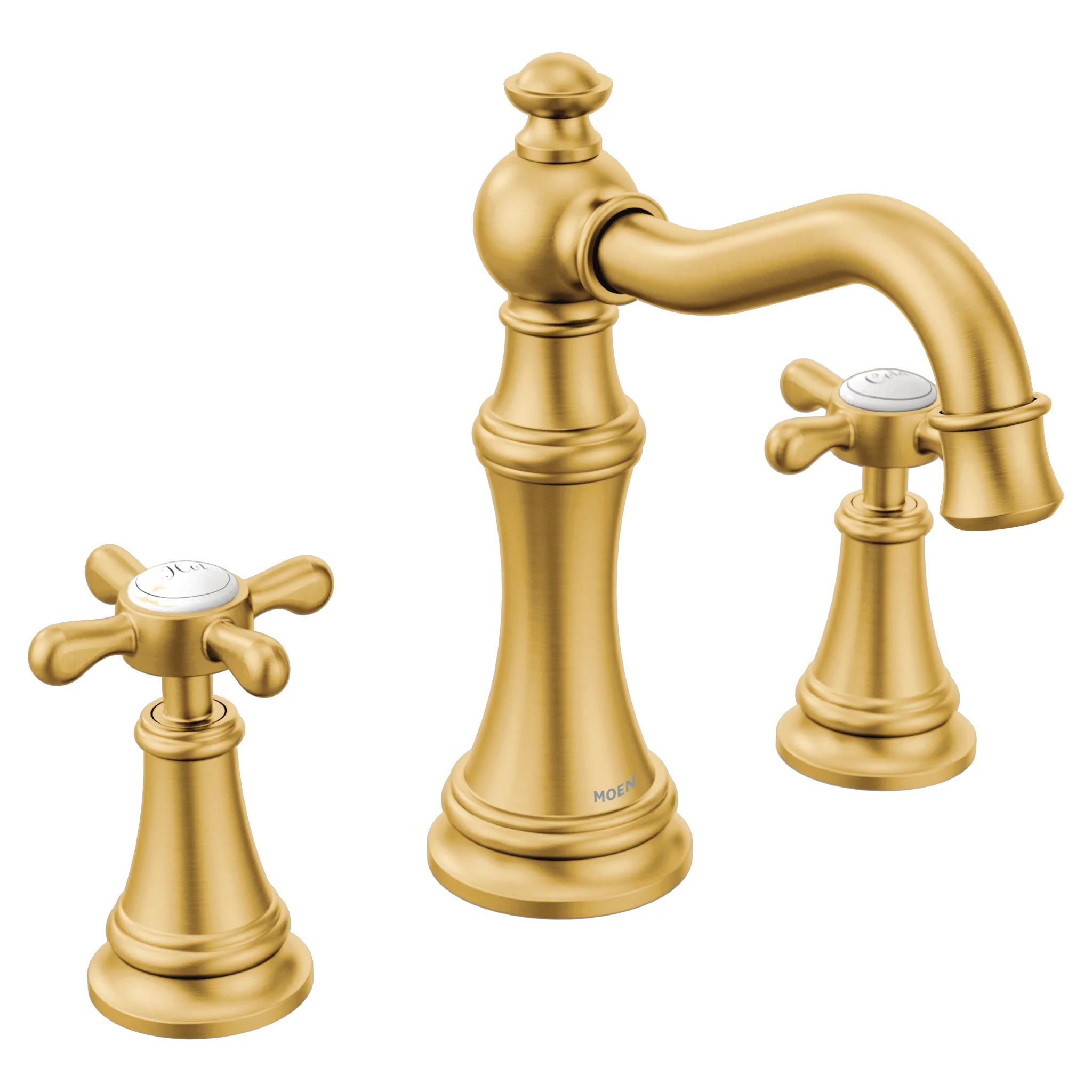 Weymouth Chrome Two-Handle High Arc Bathroom Faucet - Image 30