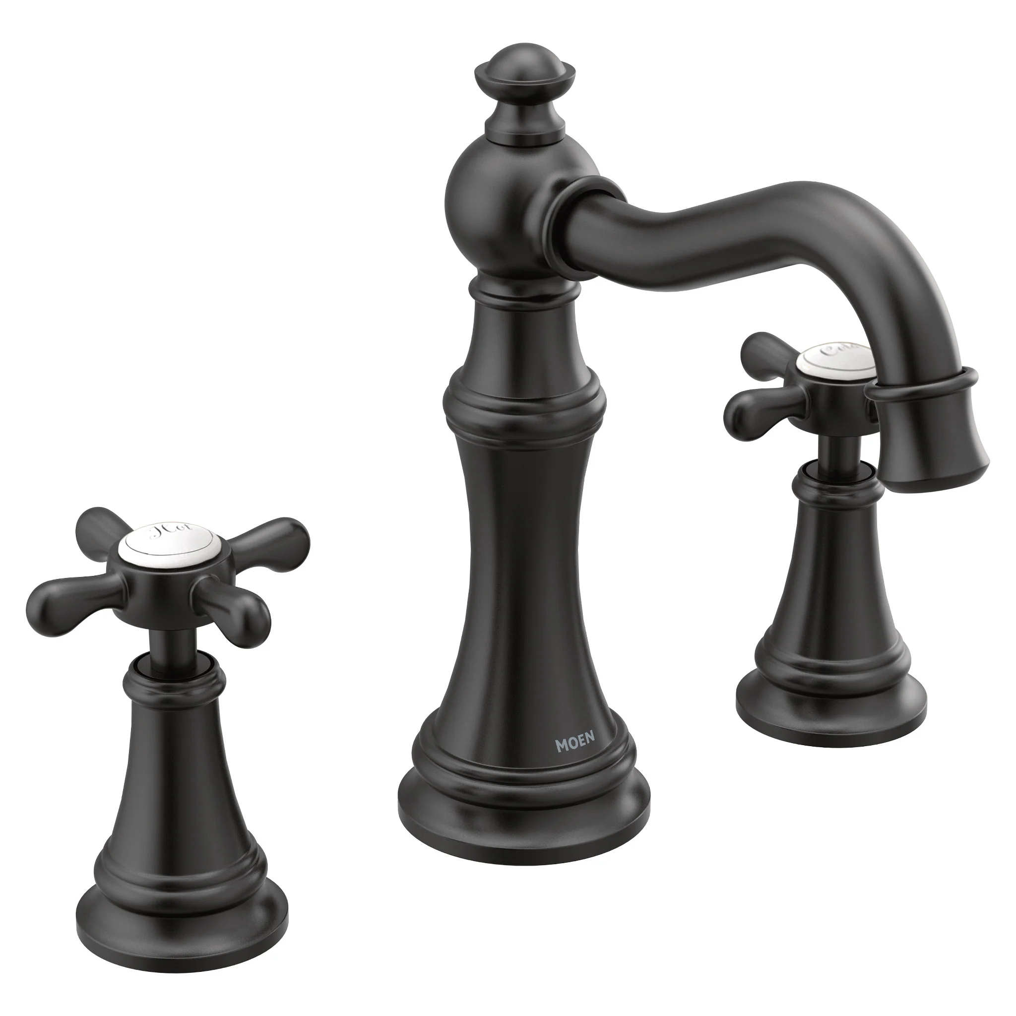 Weymouth Chrome Two-Handle High Arc Bathroom Faucet - Image 9