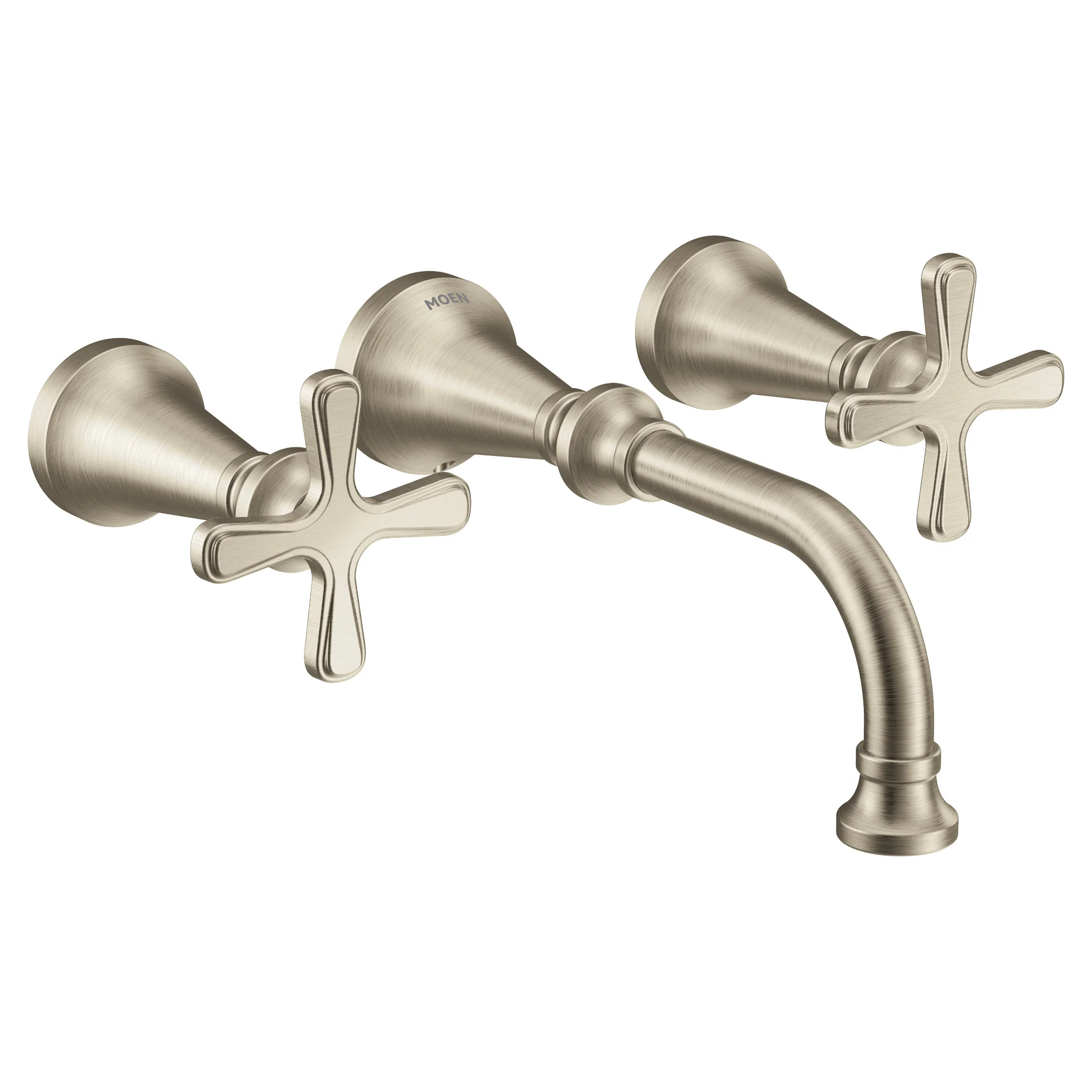 Colinet Chrome two-handle wall mount bathroom faucet - Image 15