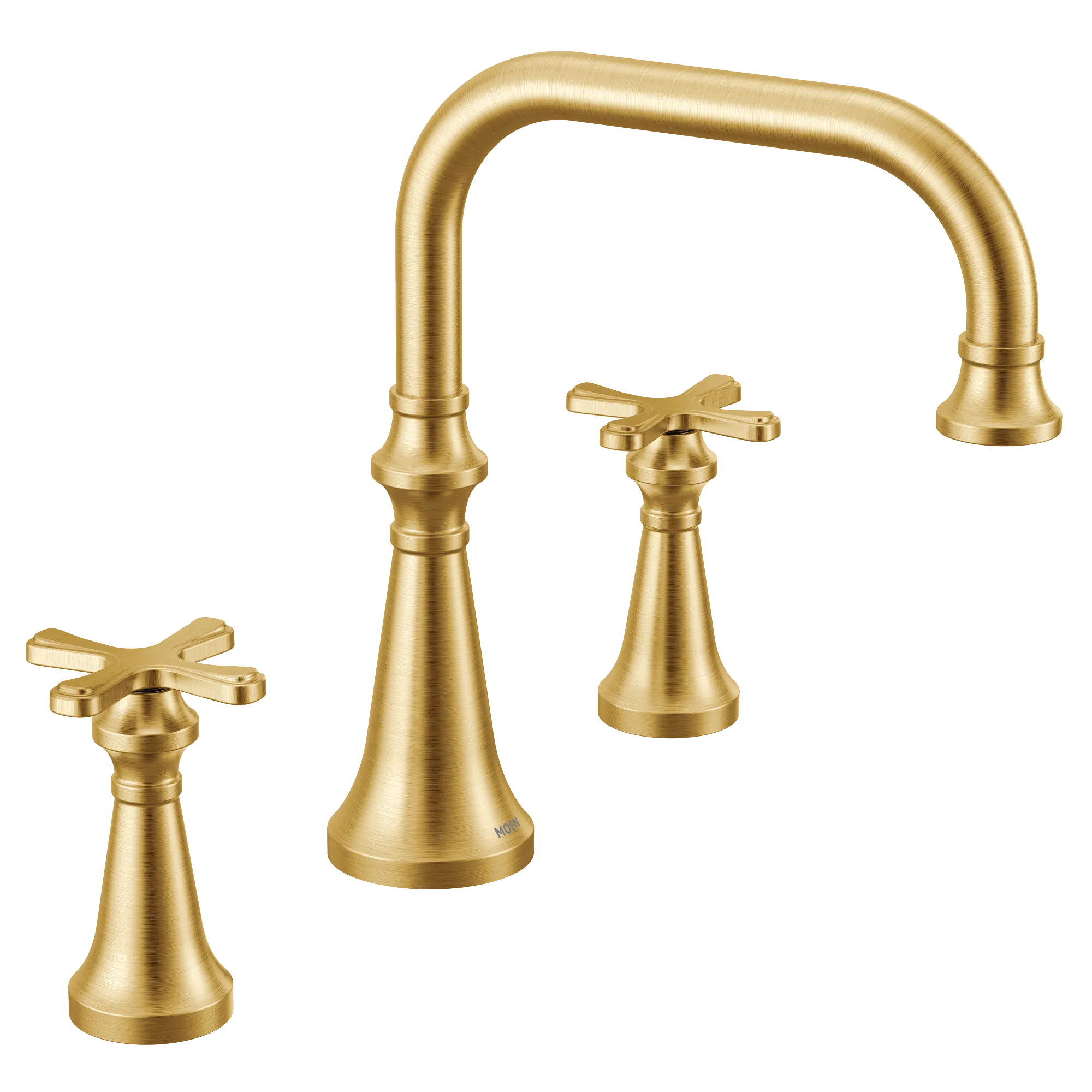 Colinet Chrome two-handle high arc roman tub faucet - Image 8