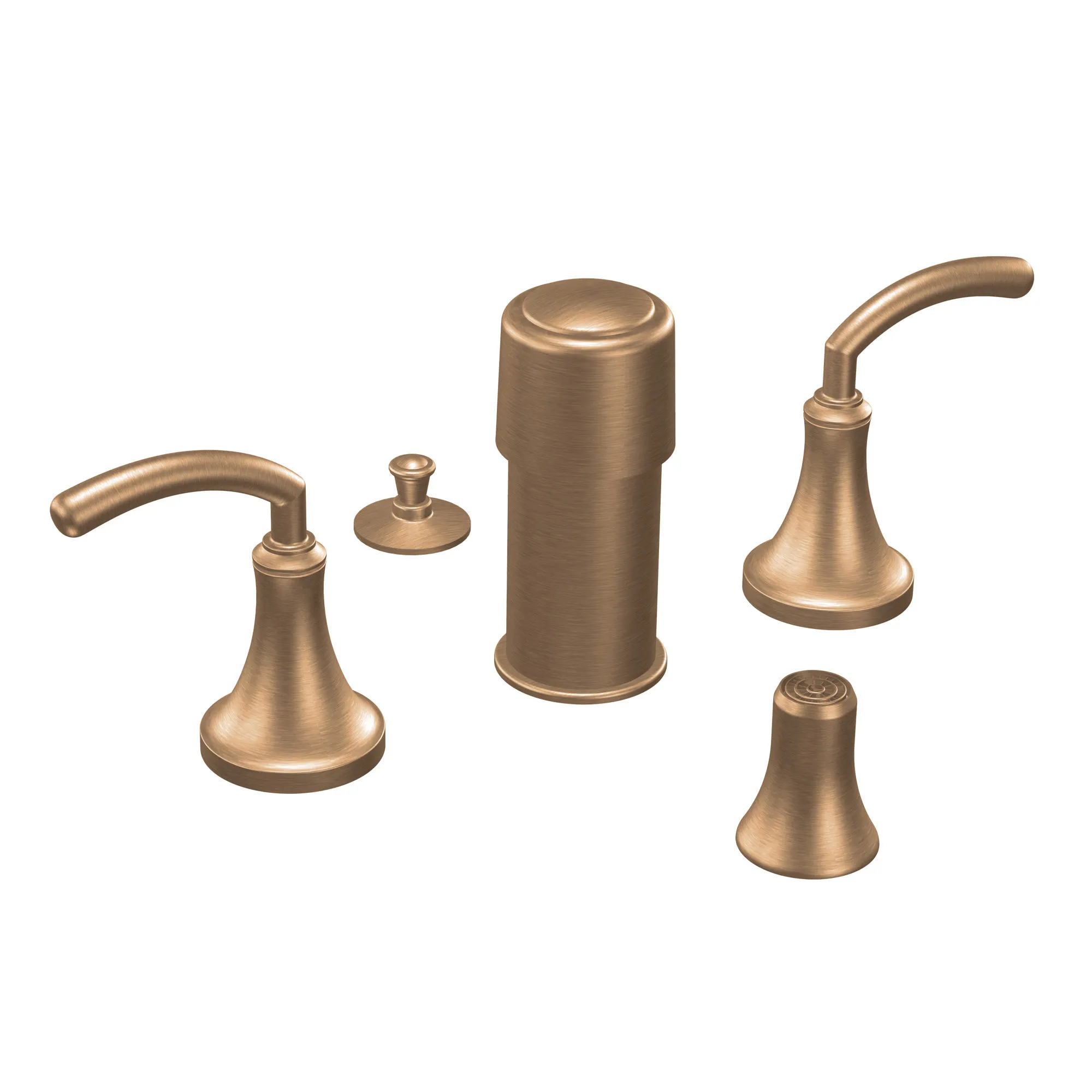 Icon Chrome two-handle bidet faucet - Image 6