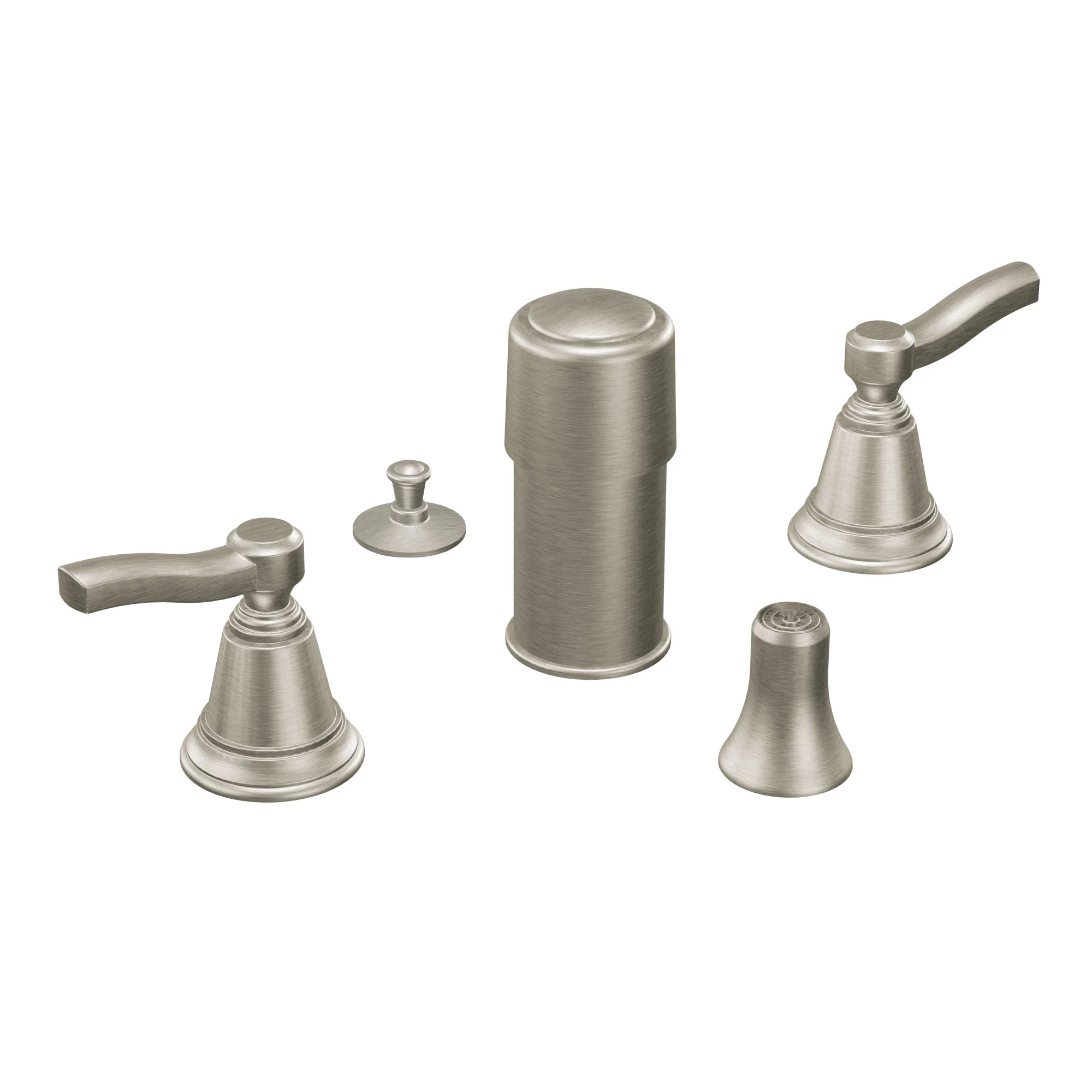 Rothbury Chrome two-handle bidet faucet - Image 3