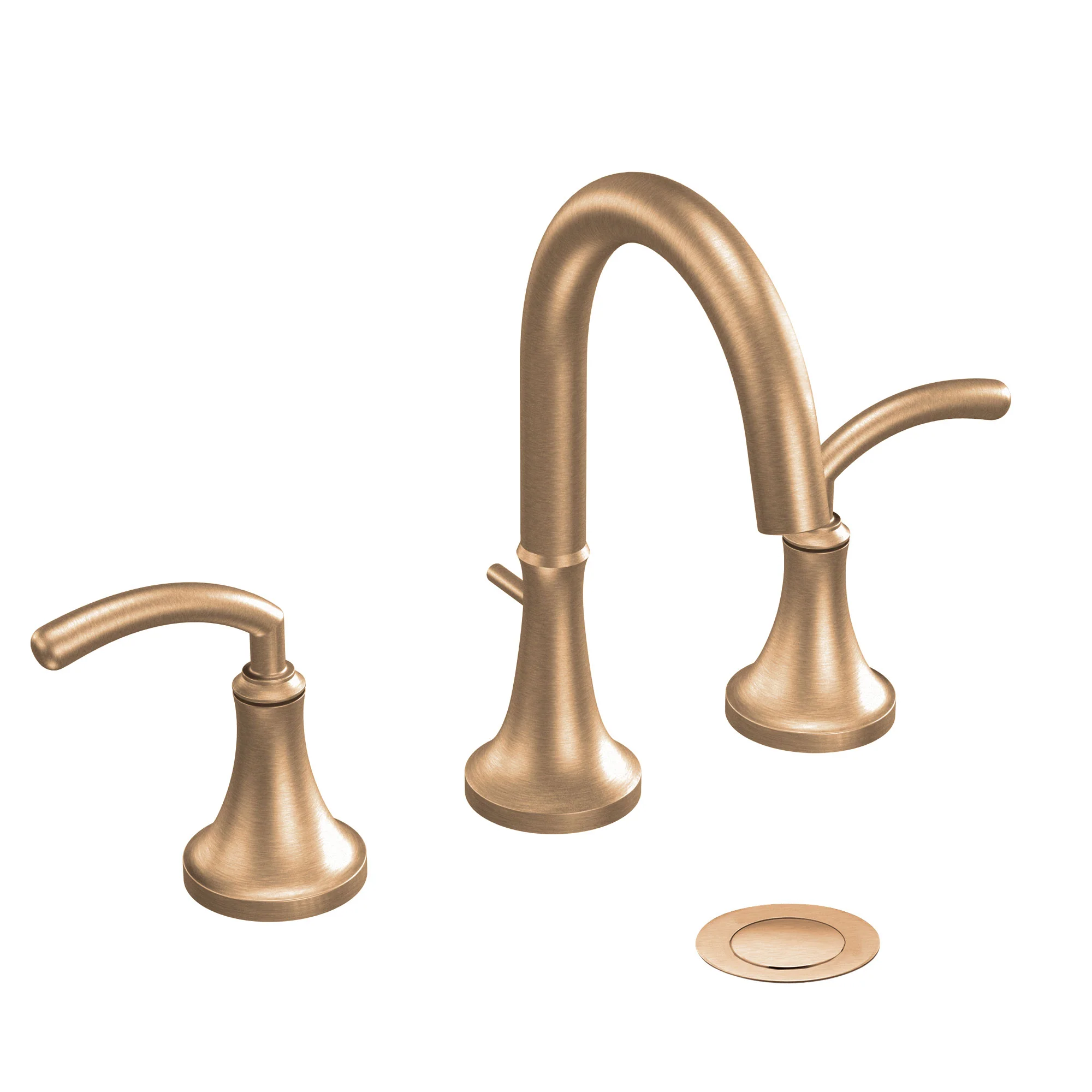 Icon Chrome Two-Handle High Arc Bathroom Faucet - Image 6