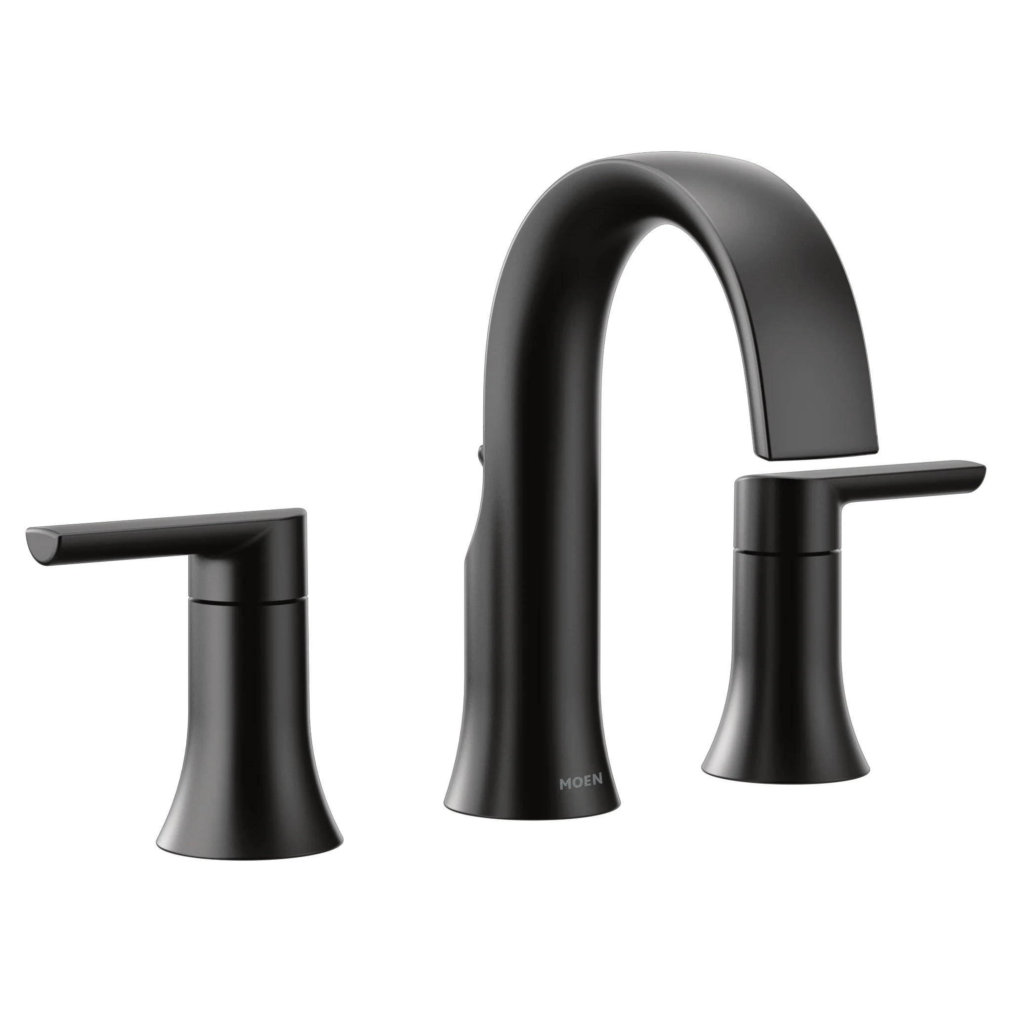 Doux Chrome Two-Handle High Arc Bathroom Faucet - Image 8