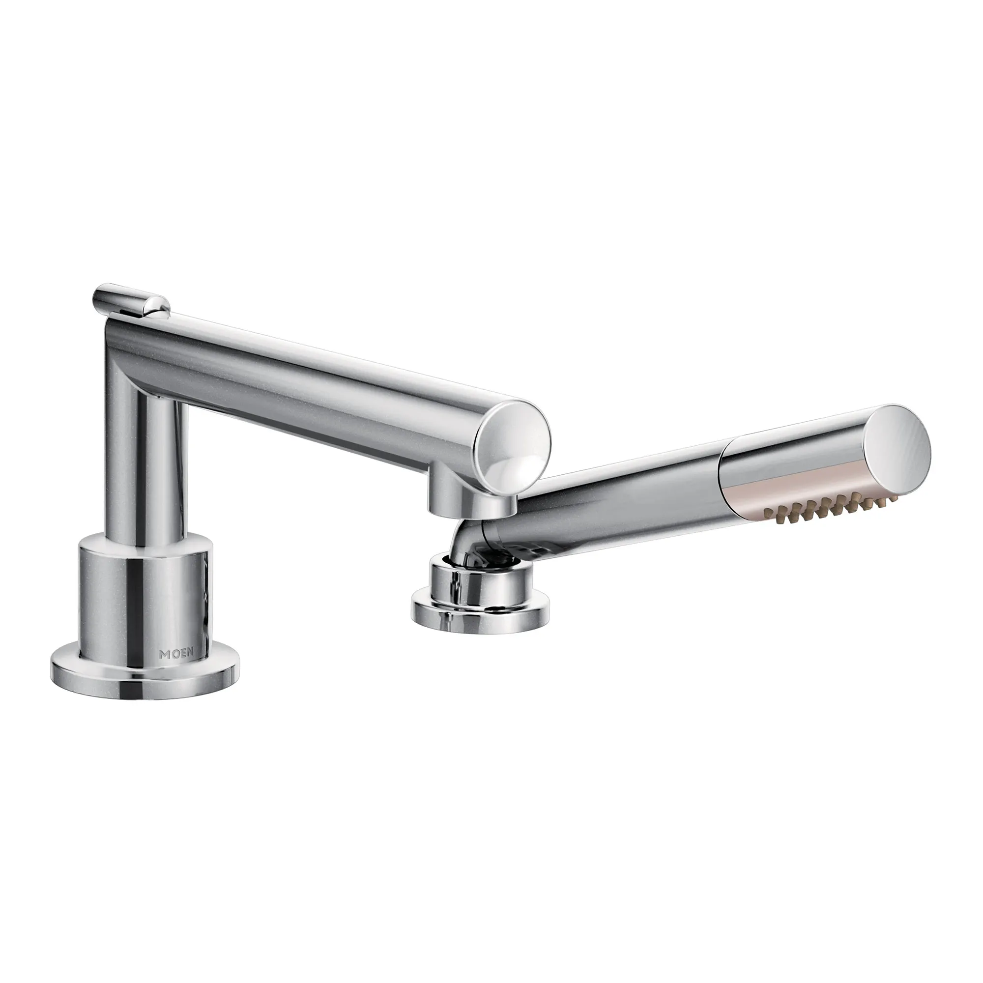 Arris Chrome Roman Tub Faucet including Handheld Shower IO Digital(R) Technology - Image 2