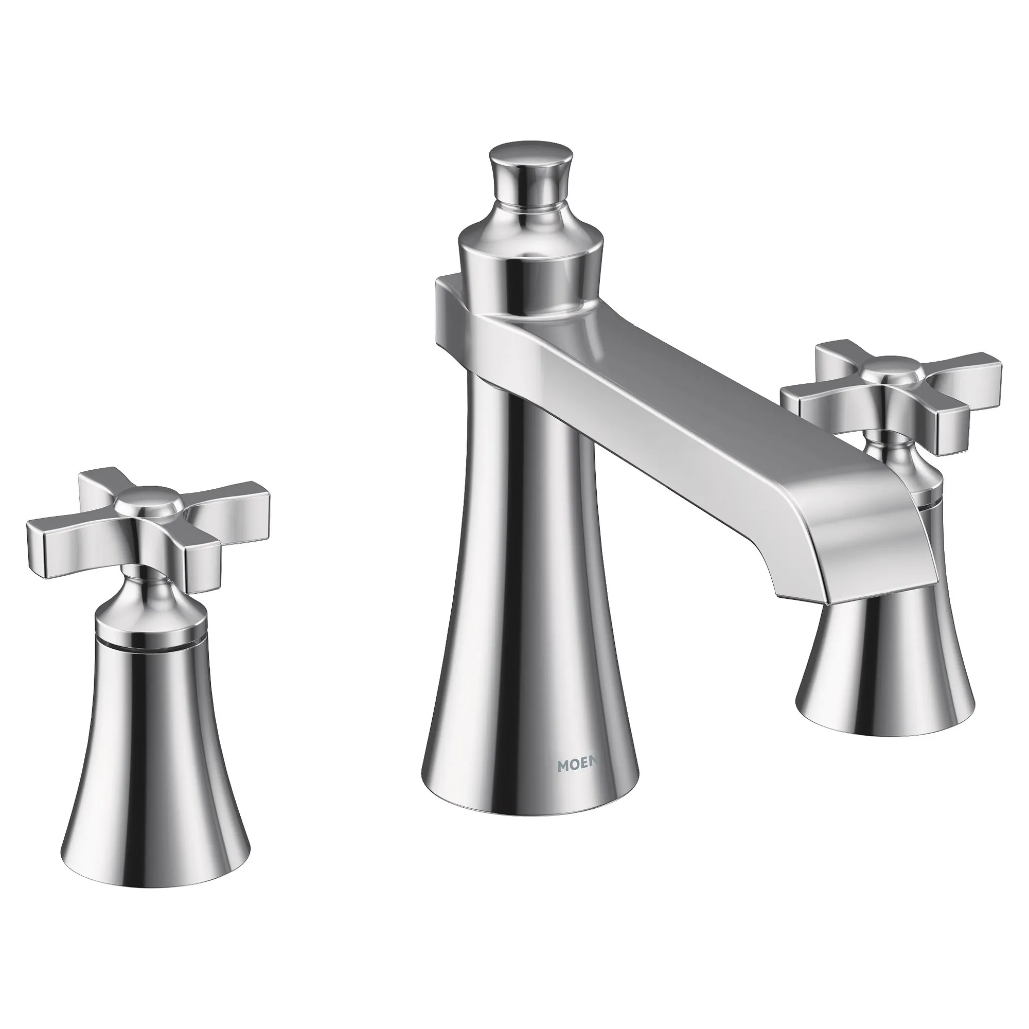 Flara Two-Handle High Arc Roman Tub Faucet - Image 2