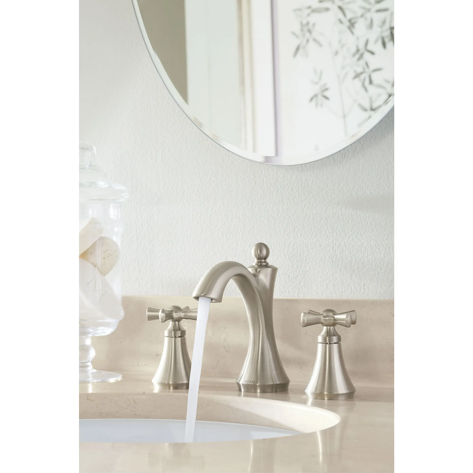 Wynford Chrome two-handle high arc bathroom faucet - Image 10