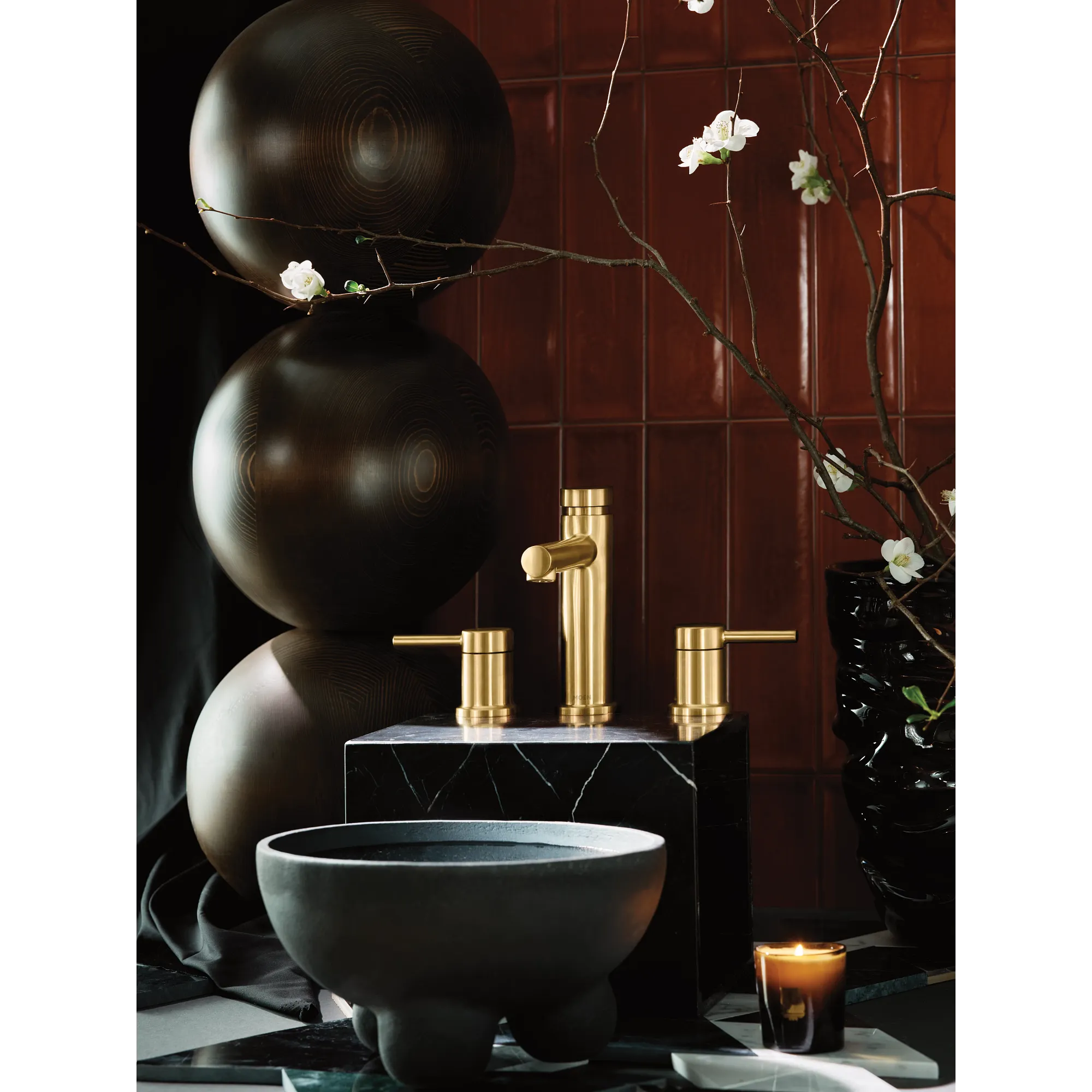 Align Chrome two-handle high arc bathroom faucet - Image 17