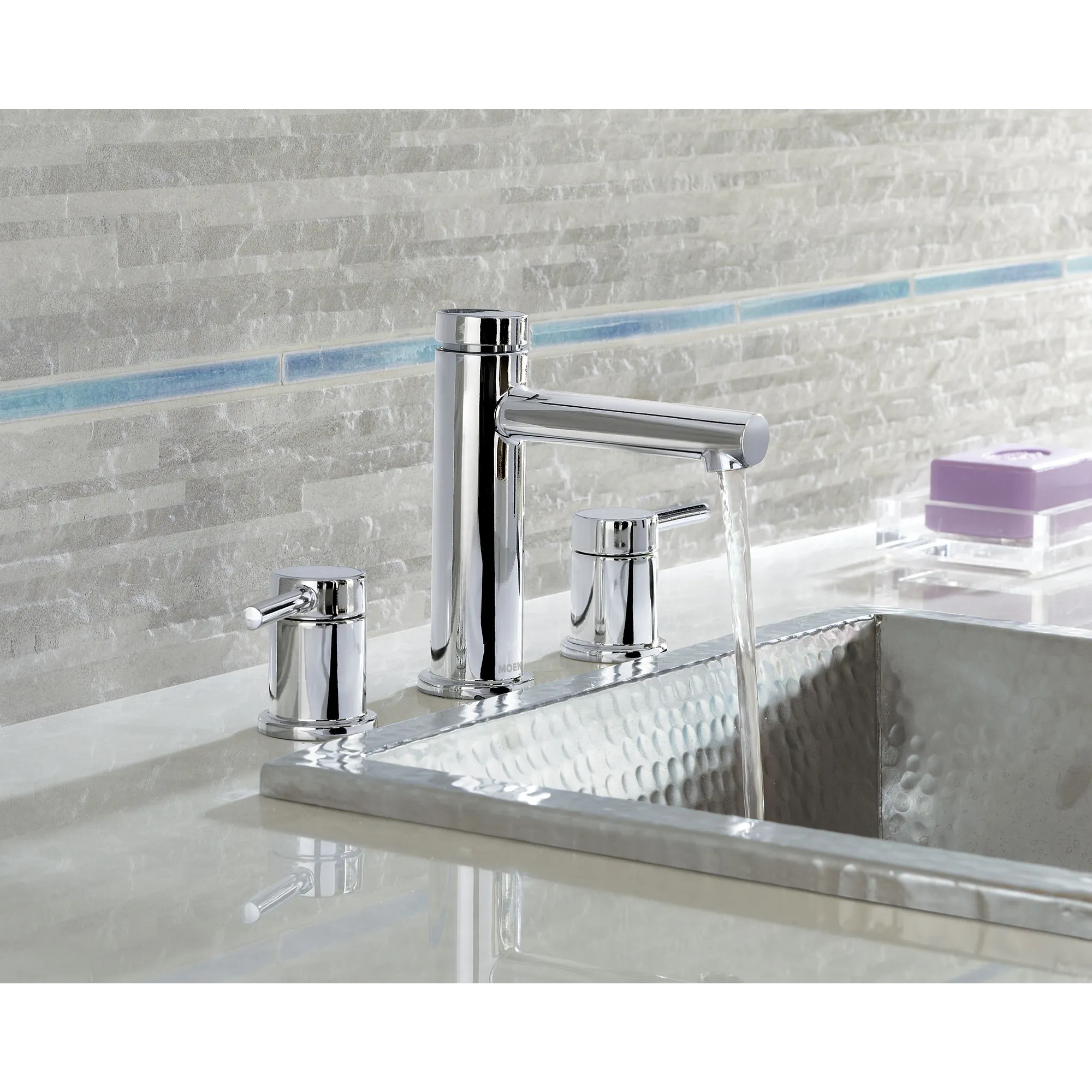Align Chrome two-handle high arc bathroom faucet - Image 5