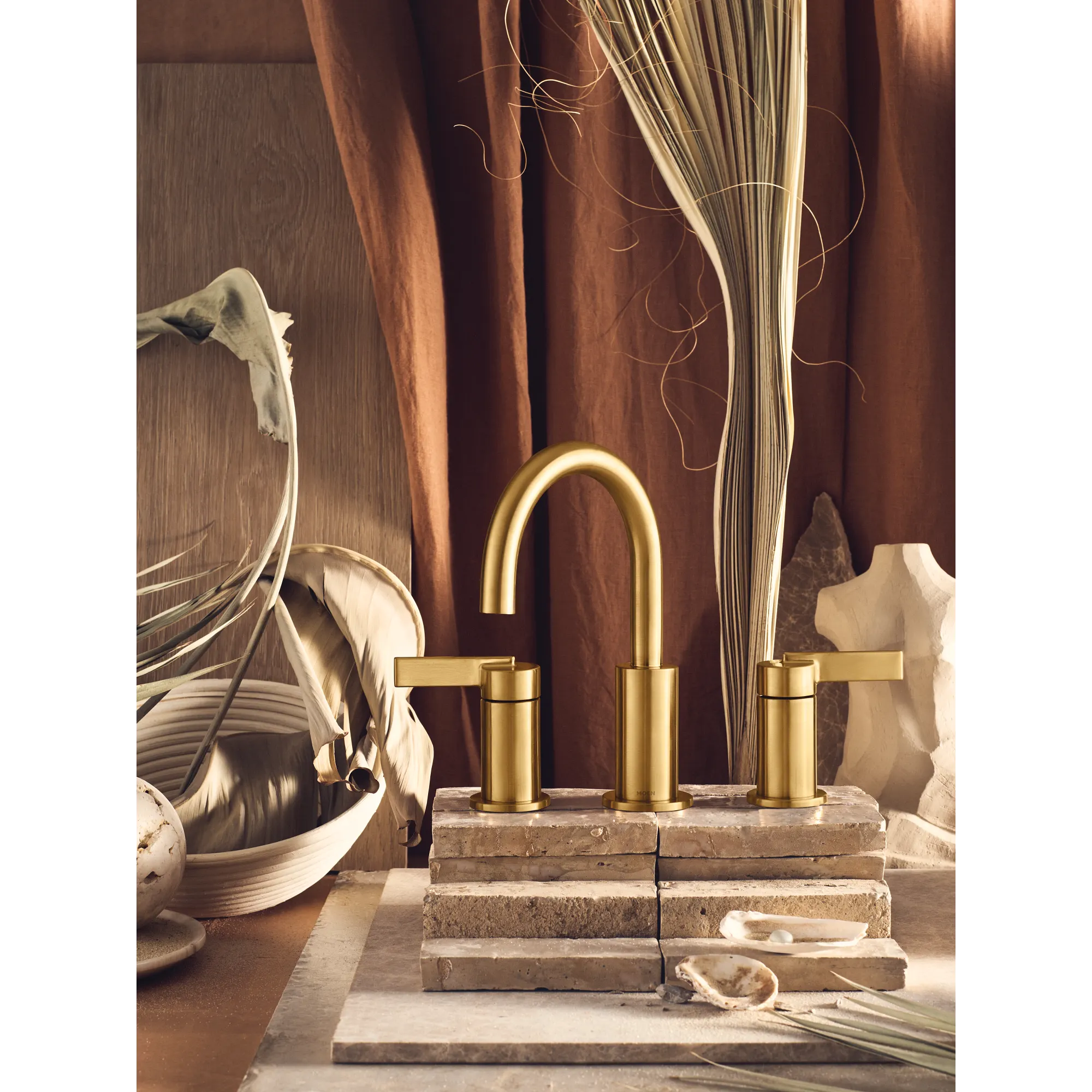 Cia Chrome two-handle high arc bathroom faucet - Image 17