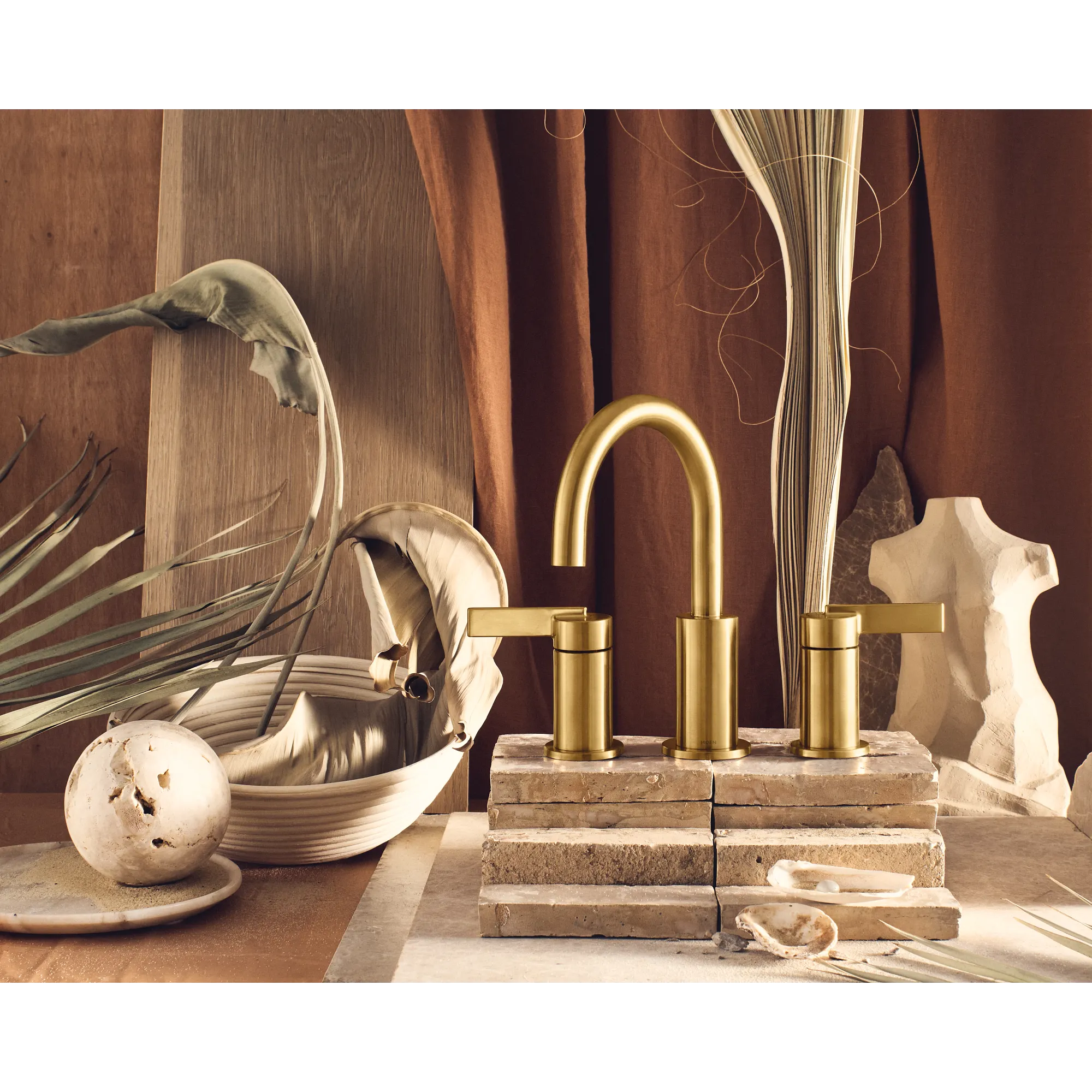 Cia Chrome two-handle high arc bathroom faucet - Image 18