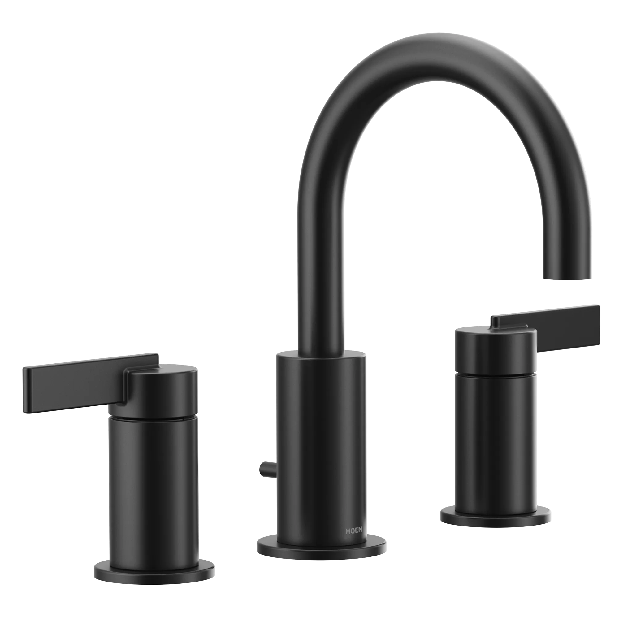 Cia Chrome two-handle high arc bathroom faucet - Image 5