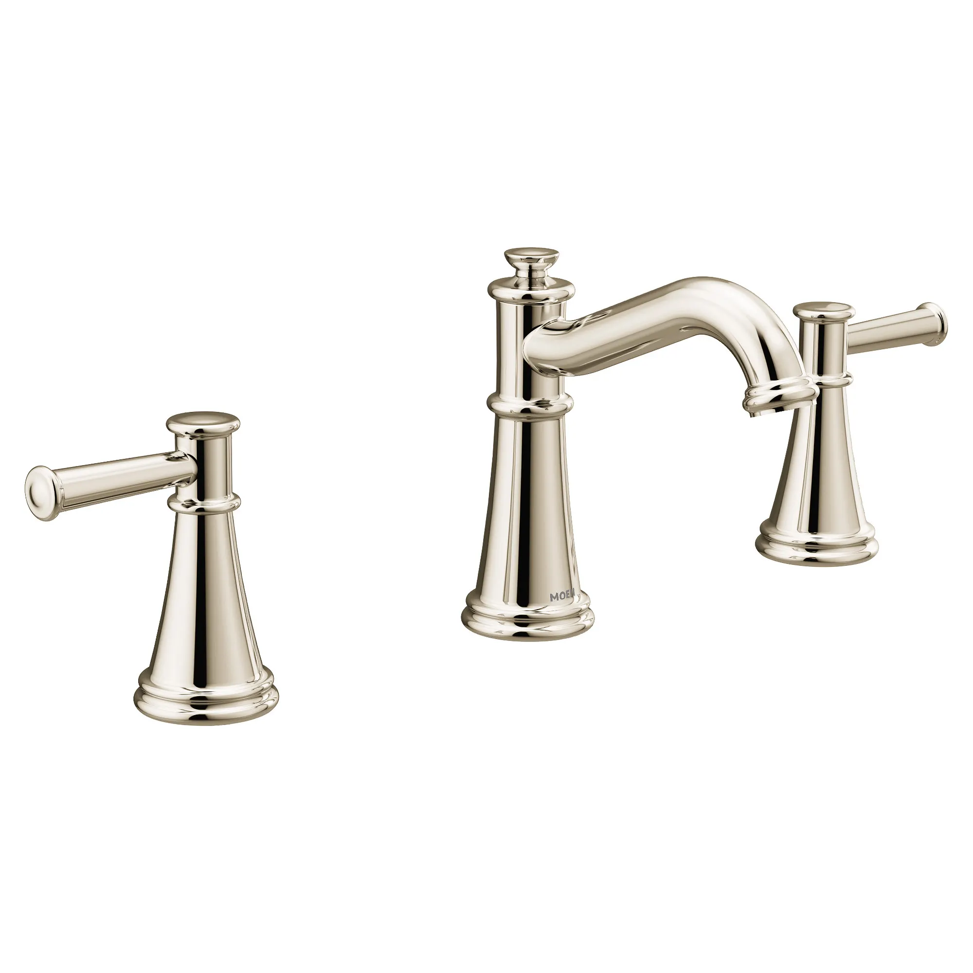 Belfield Chrome two-handle high arc bathroom faucet - Image 8