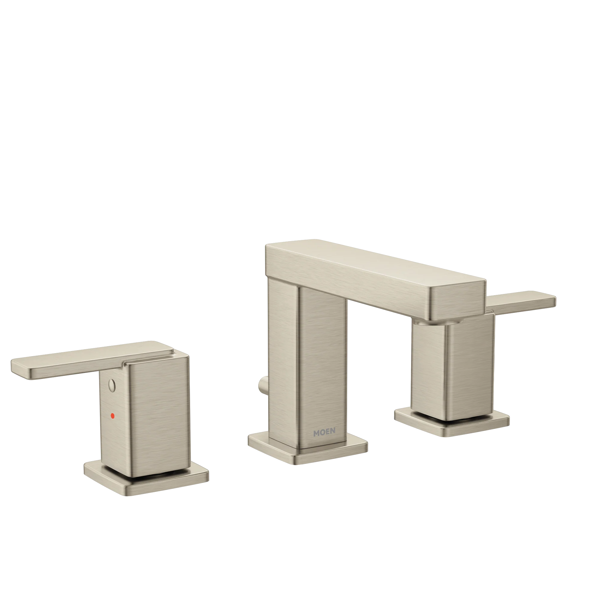 Iver Chrome two-handle high arc bathroom faucet - Image 5