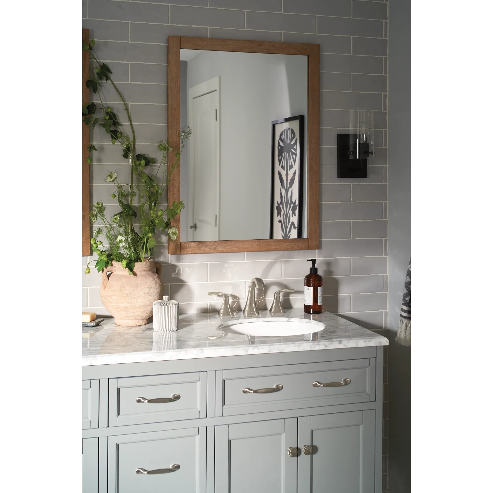 Voss Chrome two-handle high arc bathroom faucet - Image 27