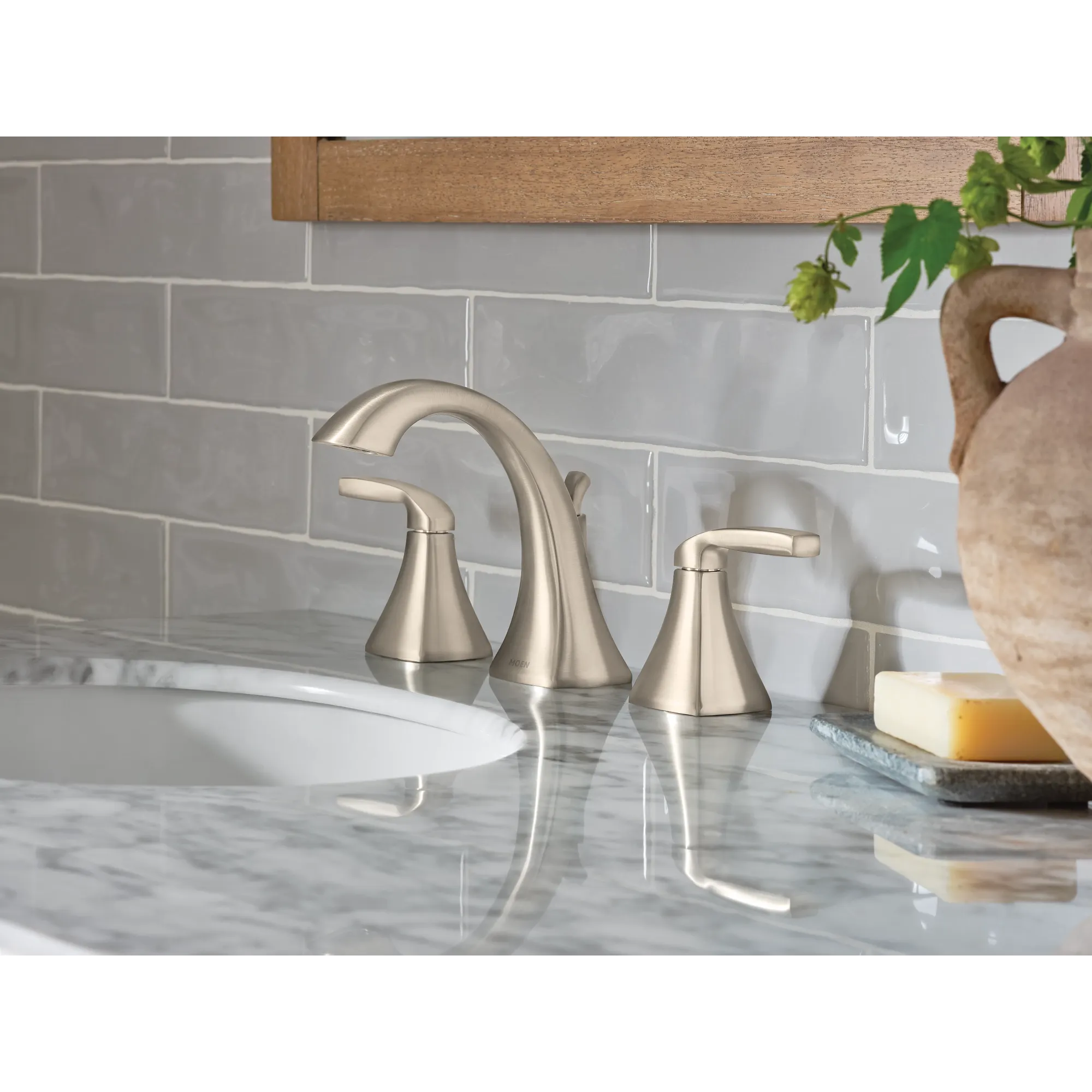 Voss Chrome two-handle high arc bathroom faucet - Image 31