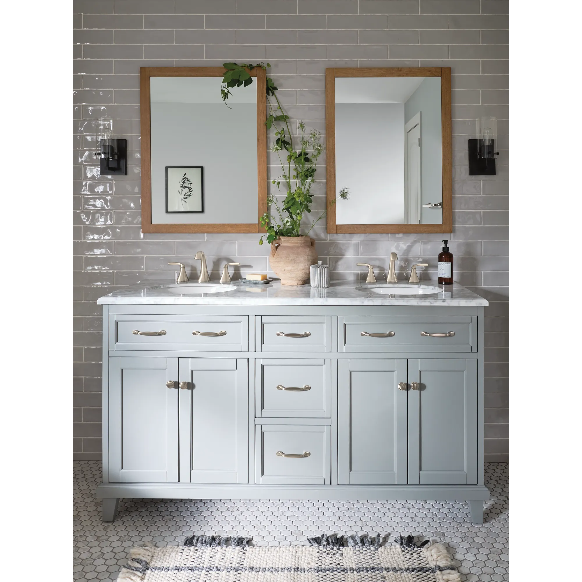 Voss Chrome two-handle high arc bathroom faucet - Image 32