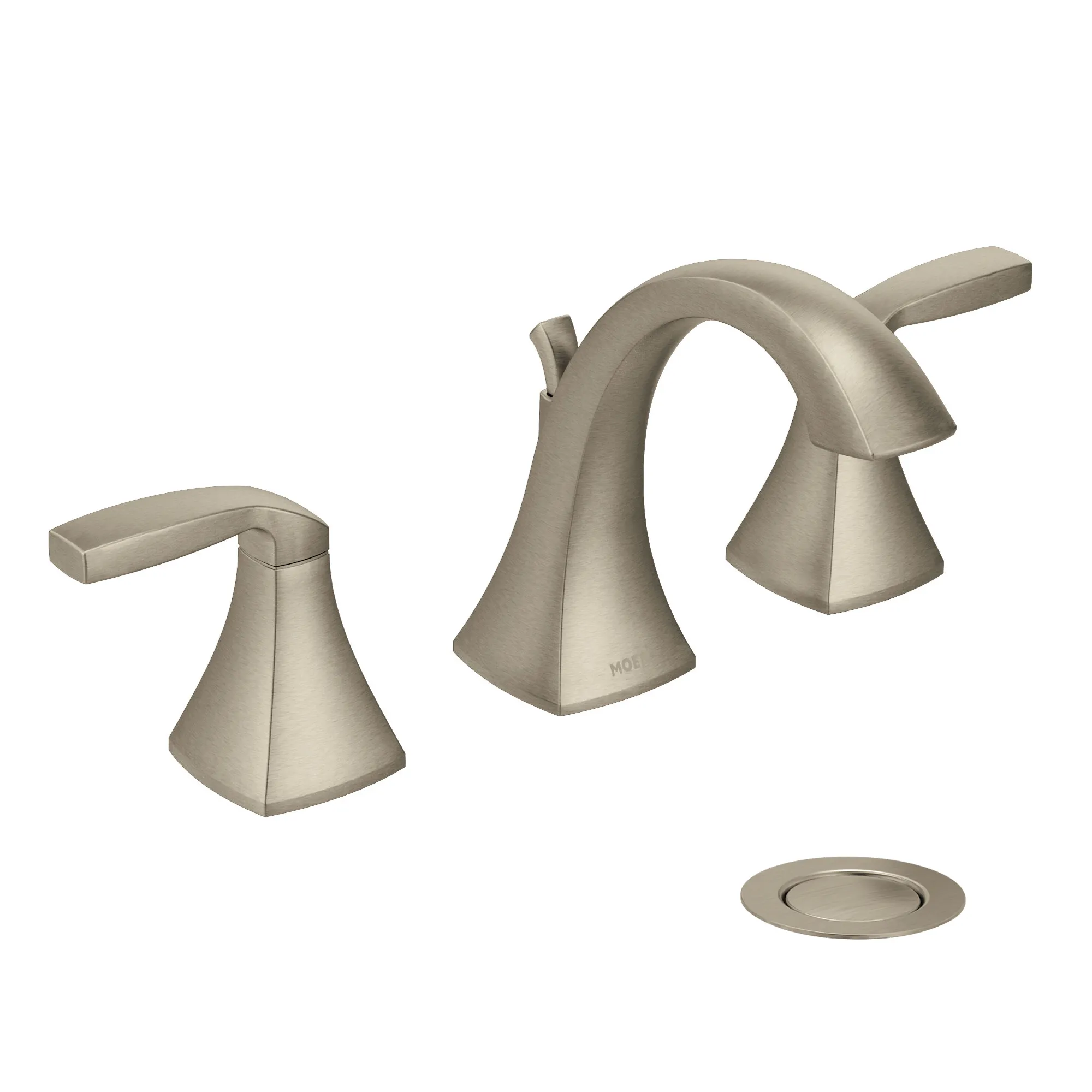 Voss Chrome two-handle high arc bathroom faucet - Image 37