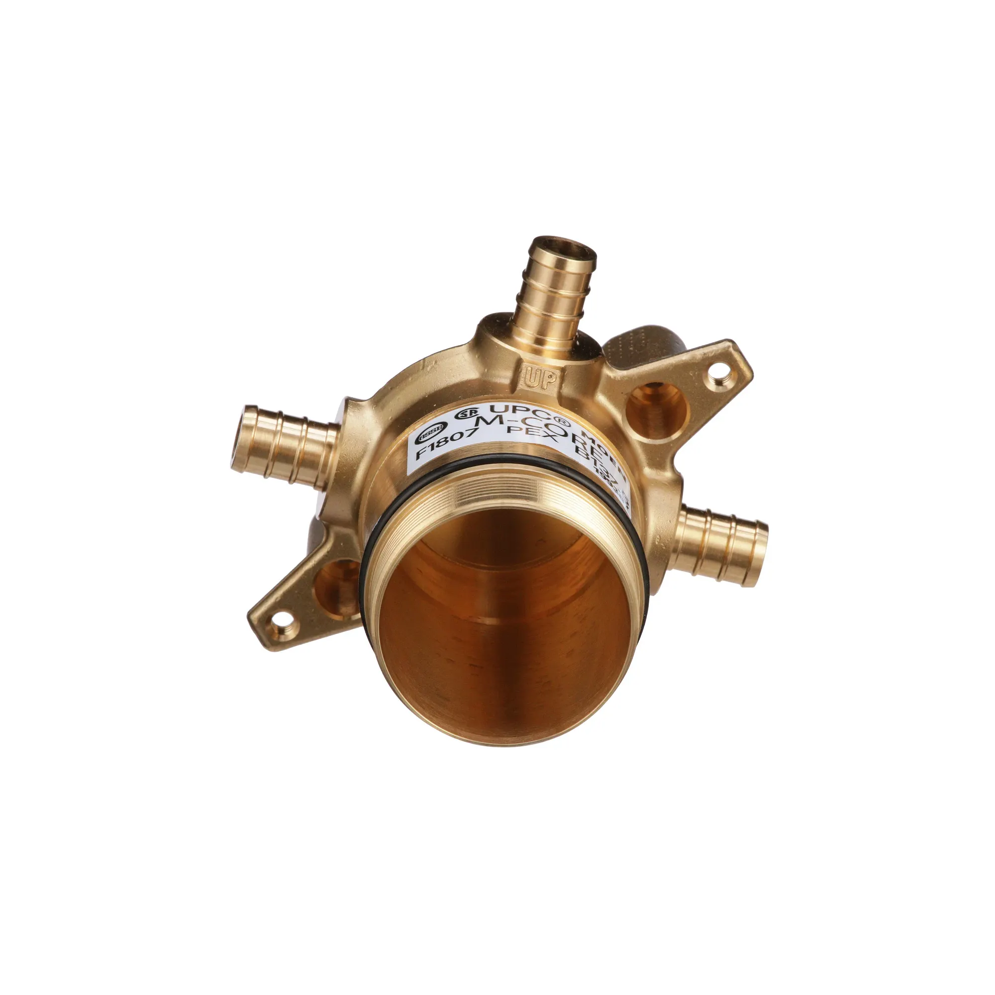 M-CORE 3 Port 1/2" Crimp Ring Pex Connection - Image 2