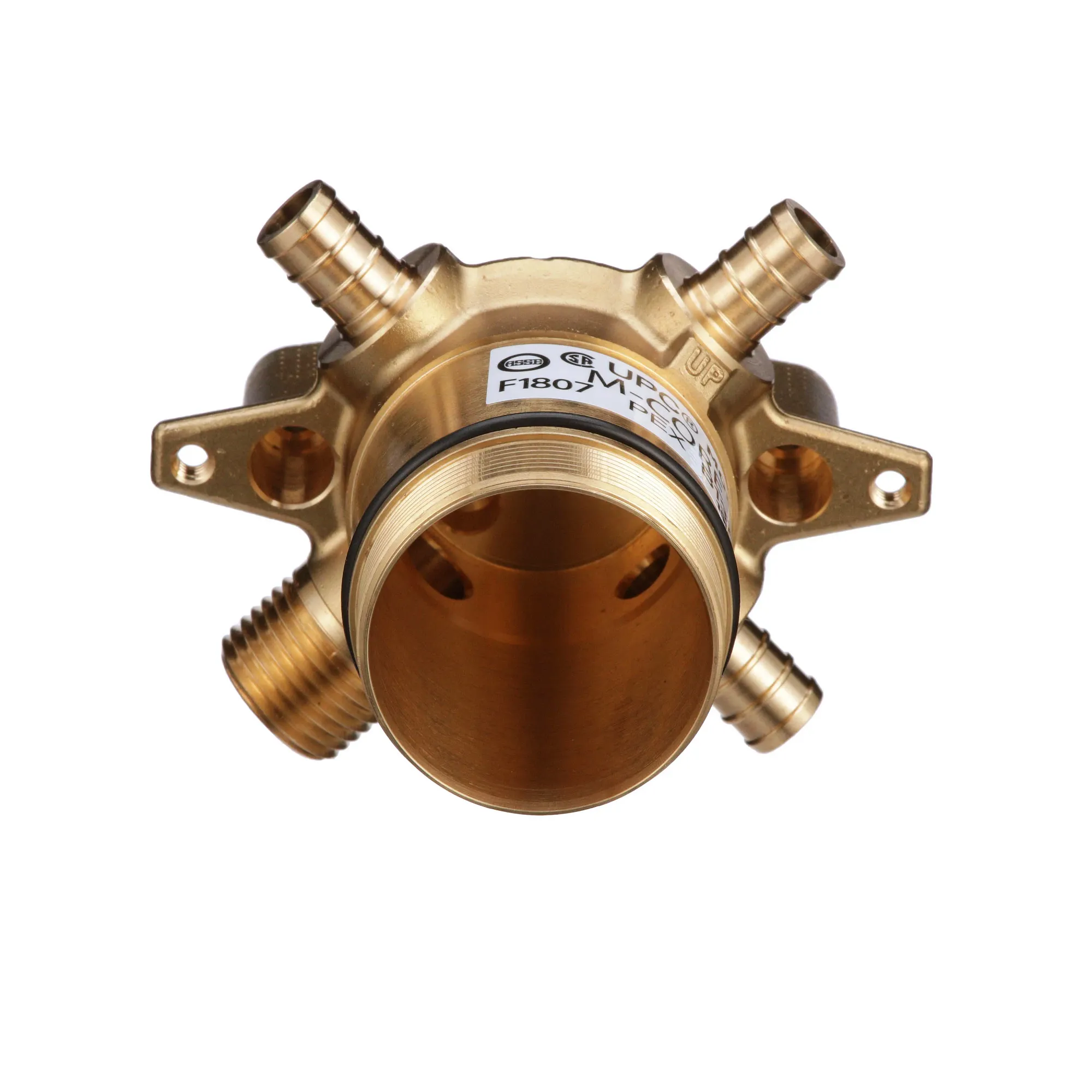 M-CORE 4 Port 1/2" Cold Expansion Pex Connection Includes Stops - Image 2